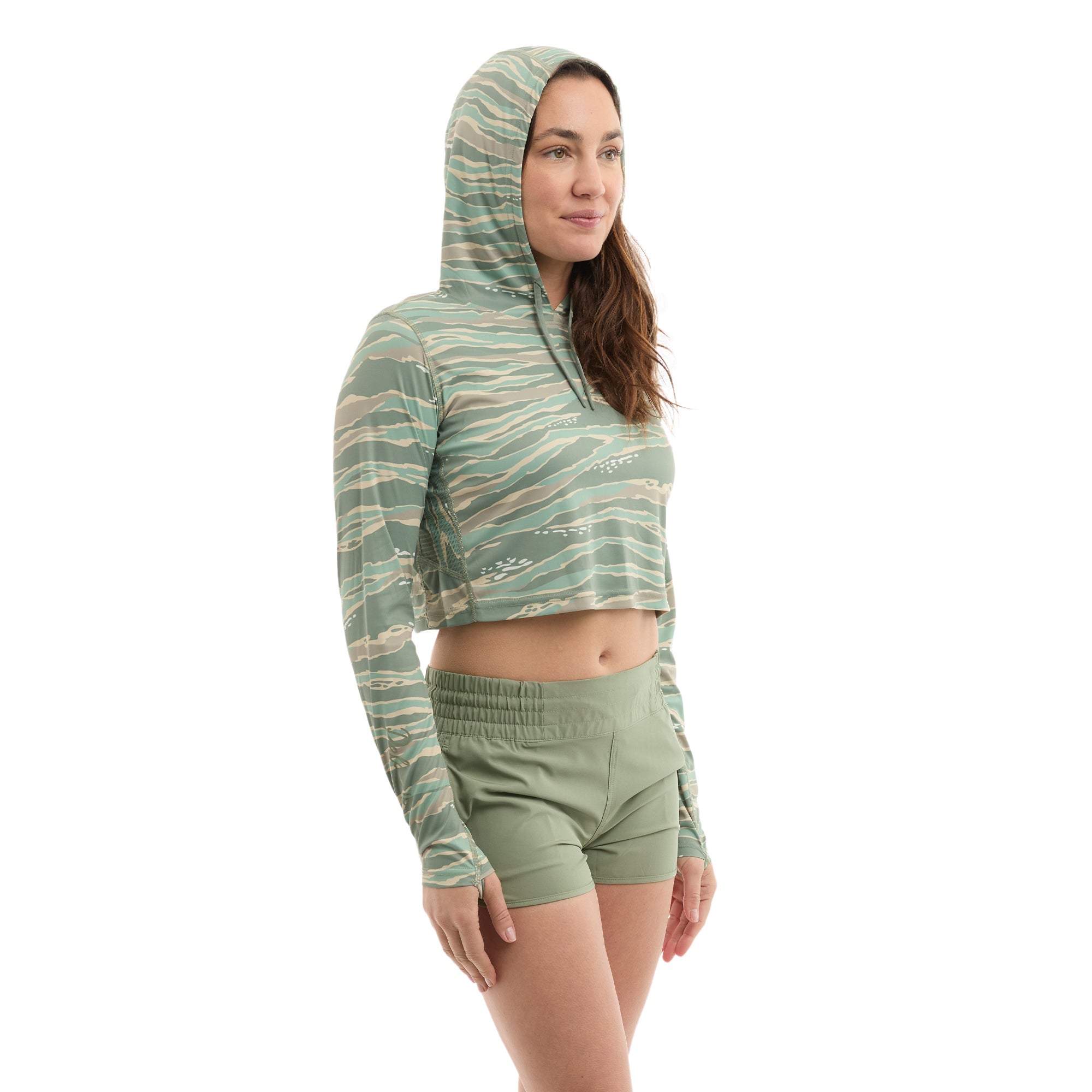 Ws Vaportek Ws Cropped Fishing Shirt