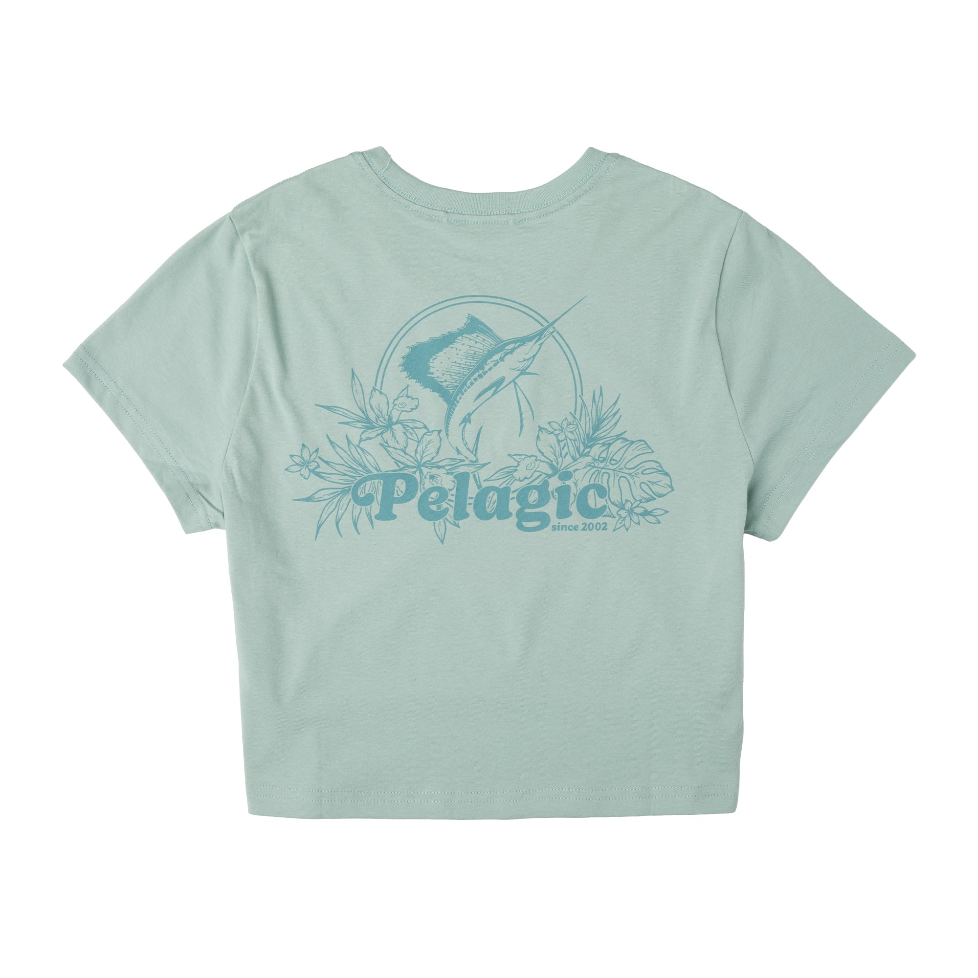 Ws Tropic Sea Ws Cropped T-Shirt
