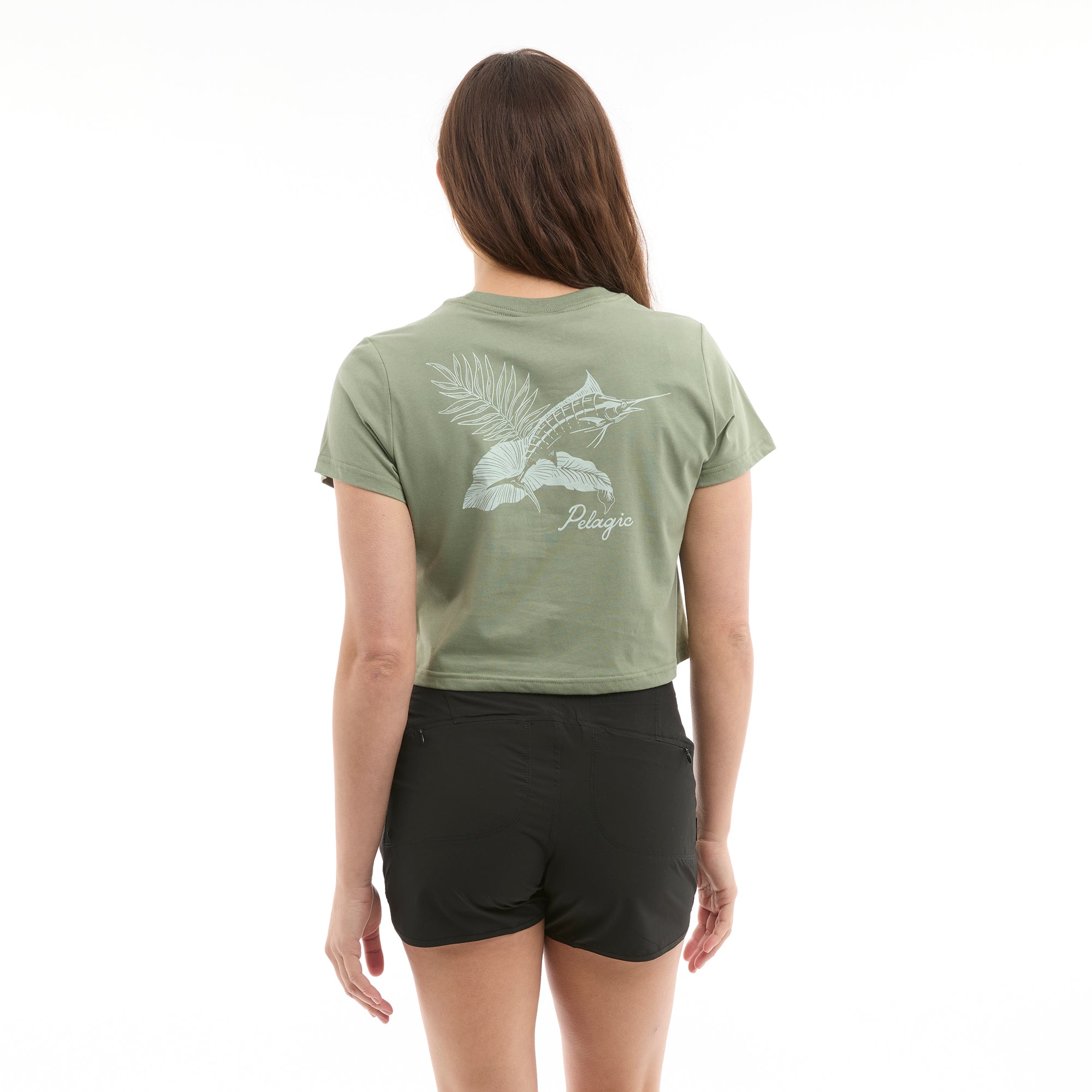 Ws Tropic Marlin Ws Cropped T-Shirt
