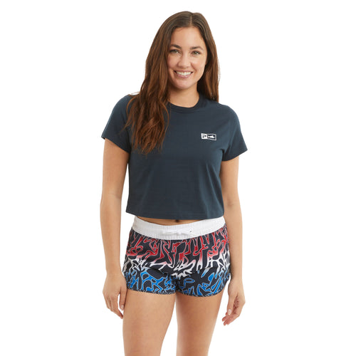 Ws Eagle Fade Ws Cropped T-Shirt