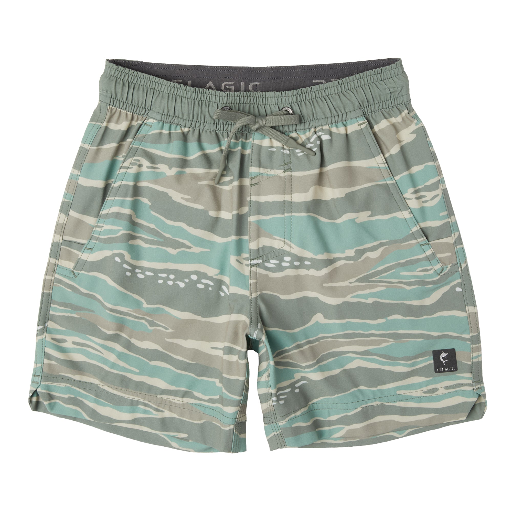 Youth Leiday (missing back flat) Youth Elastic Waist Lined Shorts