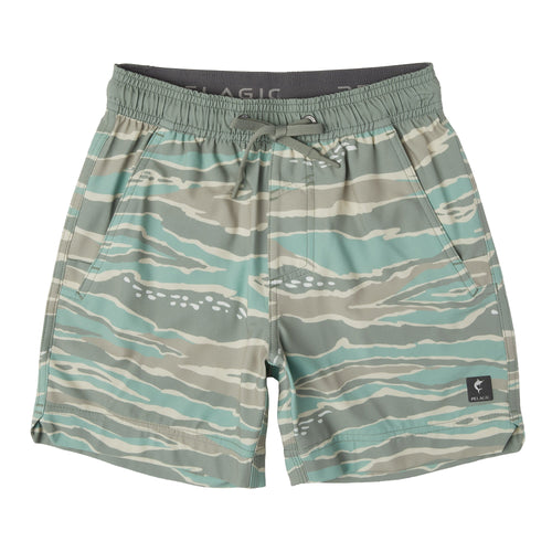 Youth Leiday (missing back flat) Youth Elastic Waist Lined Shorts