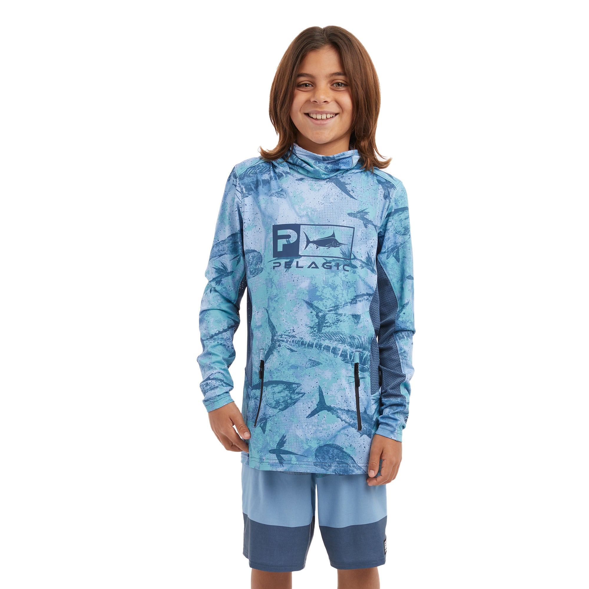 Pelagic Vaportek Fishing Shirt (Kid's)