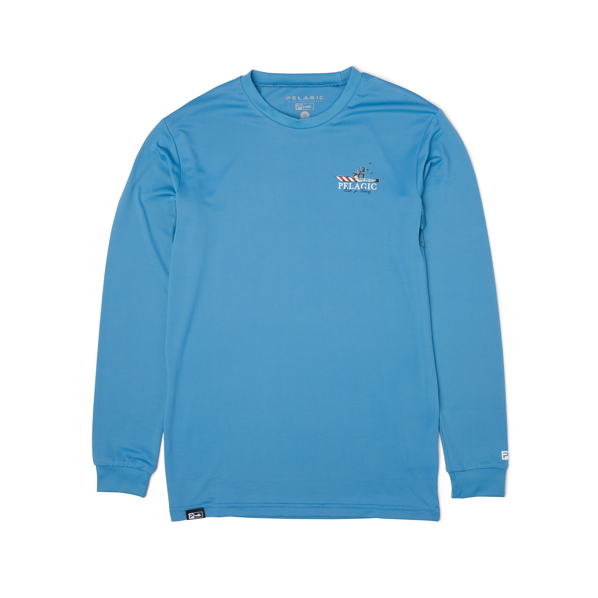 Youth Aquatek Fish N Stripes Youth Fishing Shirt