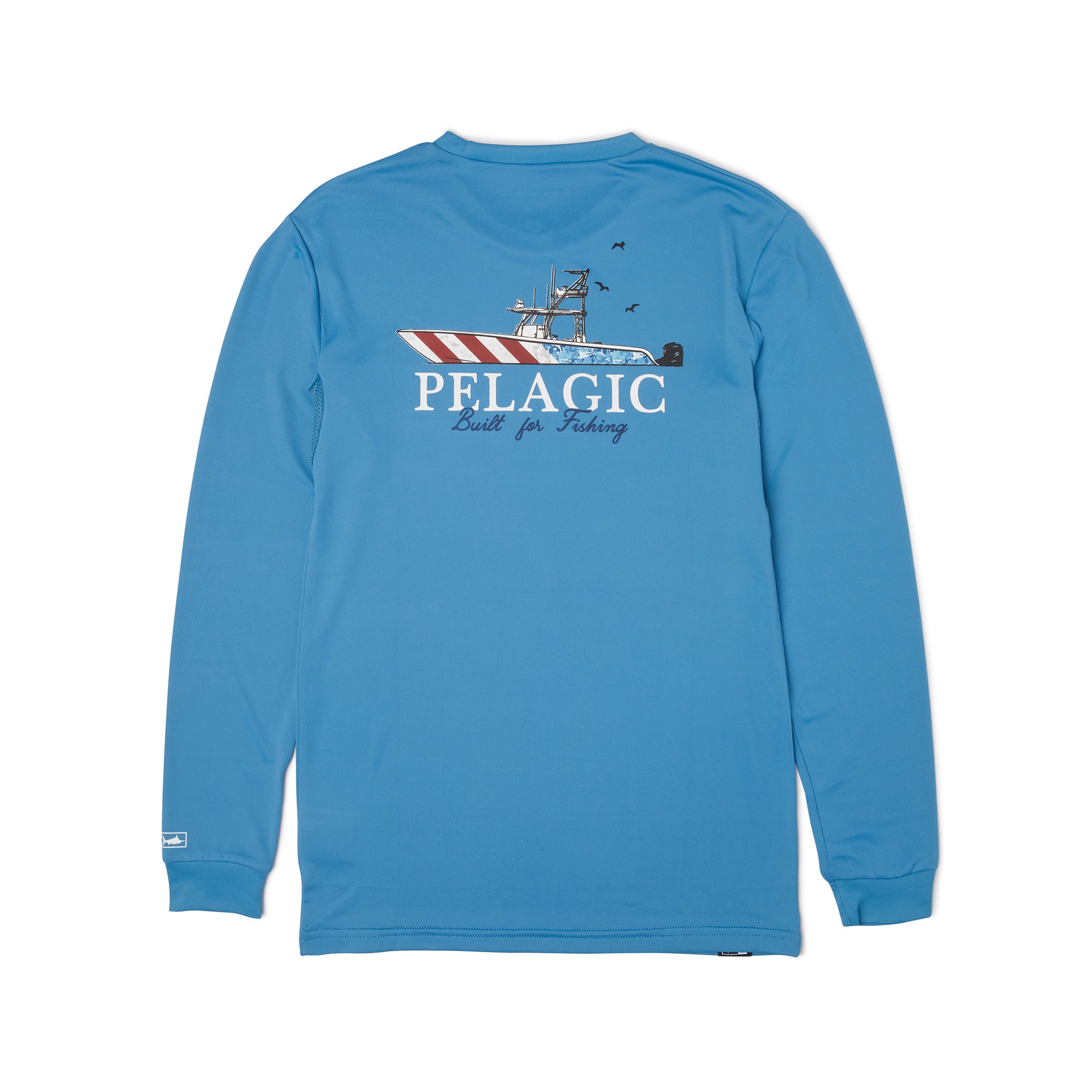 Youth Aquatek Fish N Stripes Youth Fishing Shirt