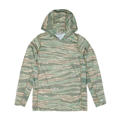 Youth Vaportek Youth Hooded Fishing Shirt