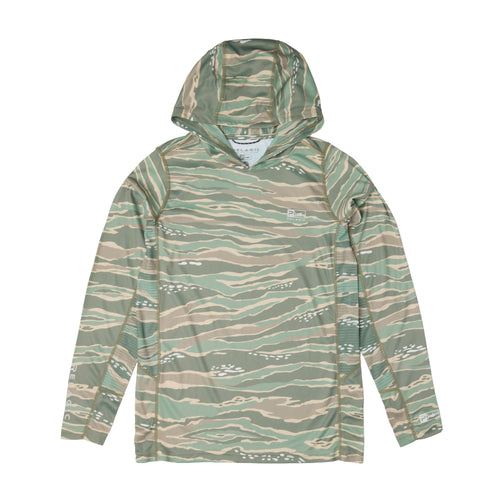 Youth Vaportek Youth Hooded Fishing Shirt