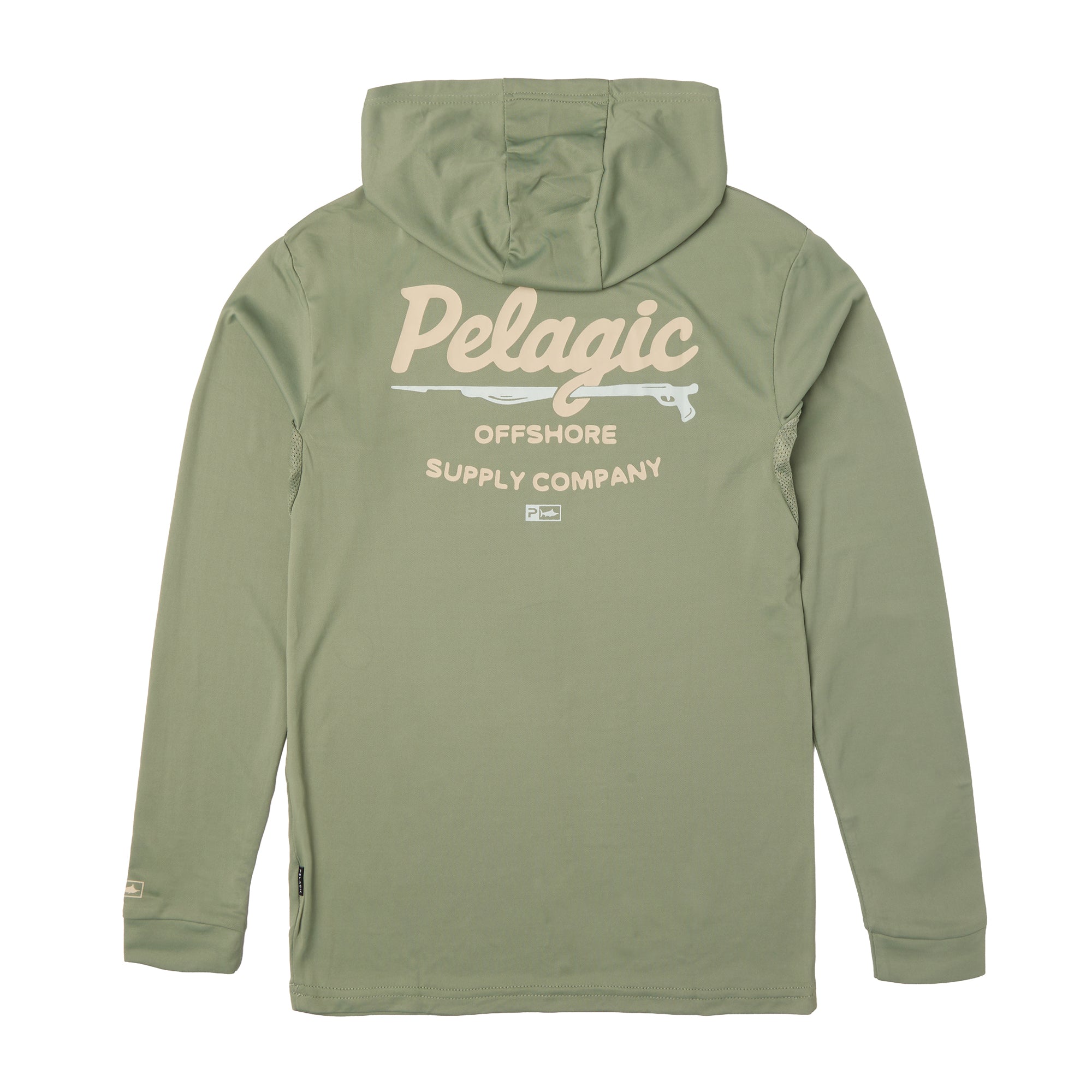 Youth Aquatek Gunner (missing front flat) Youth Hooded Fishing Shirt
