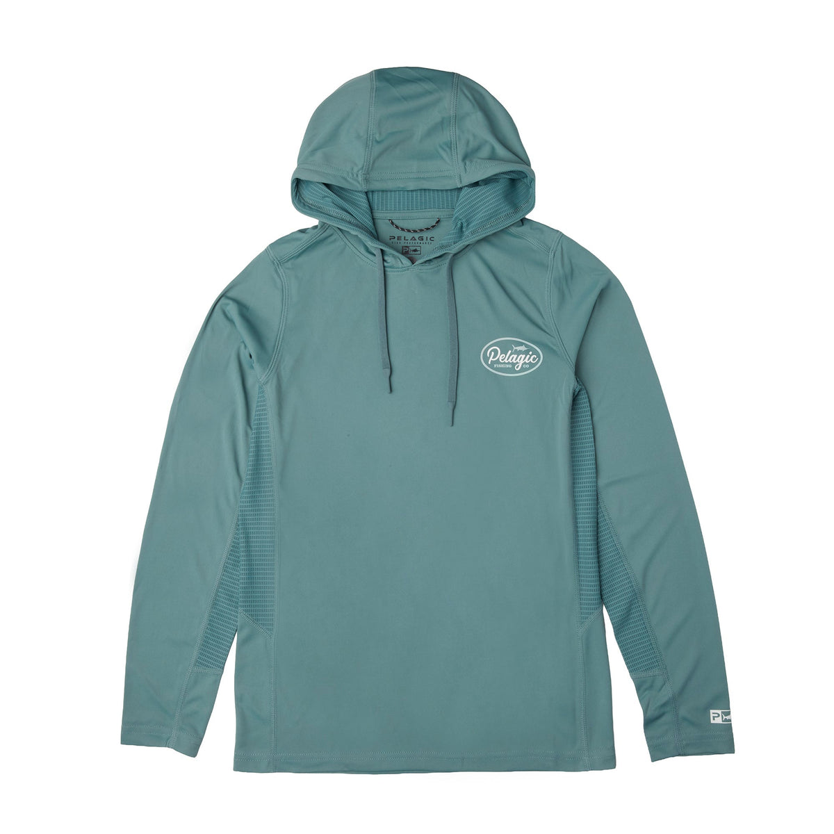 Youth Vaportek Circled Youth Hooded Fishing Shirt