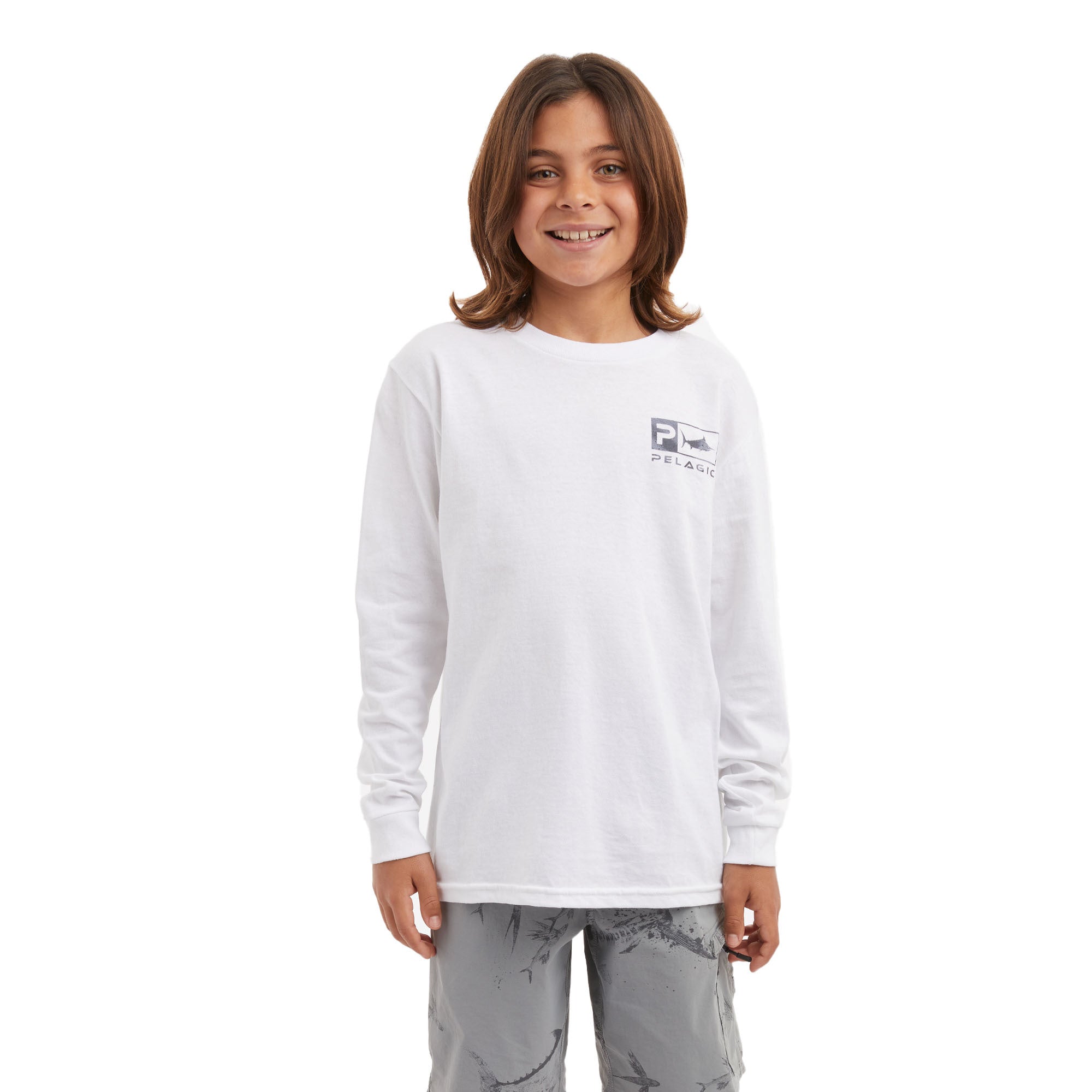 Youth Icon Camo LS Youth T-Shirt