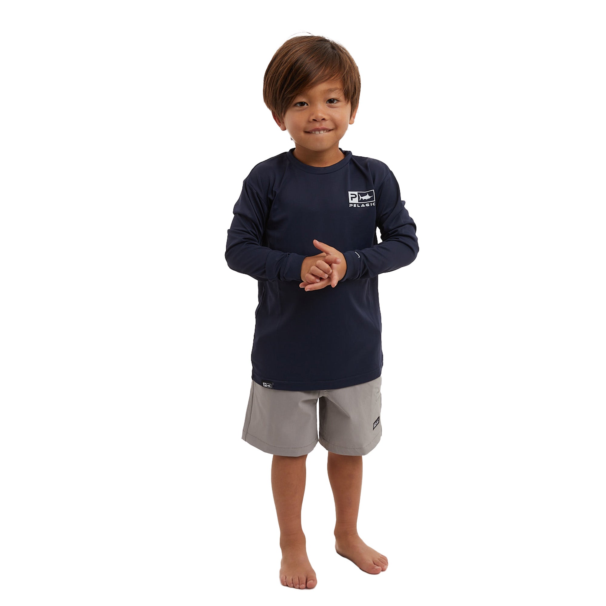 Pelagic Kid's Vaportek Fishing Shirt-3T