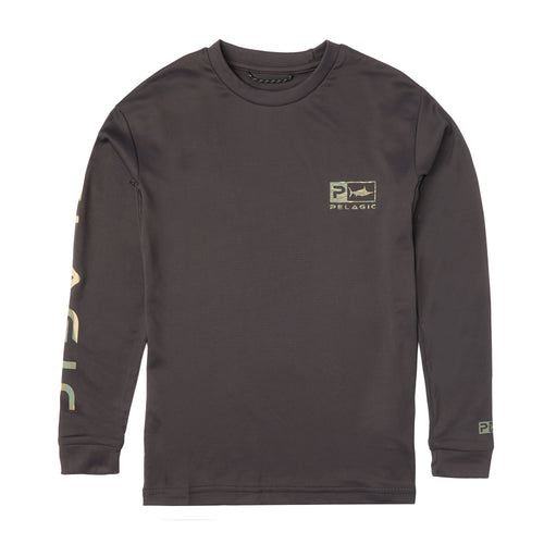 Kid's Aquatek Wahoo Icon Kid's Fishing Shirt