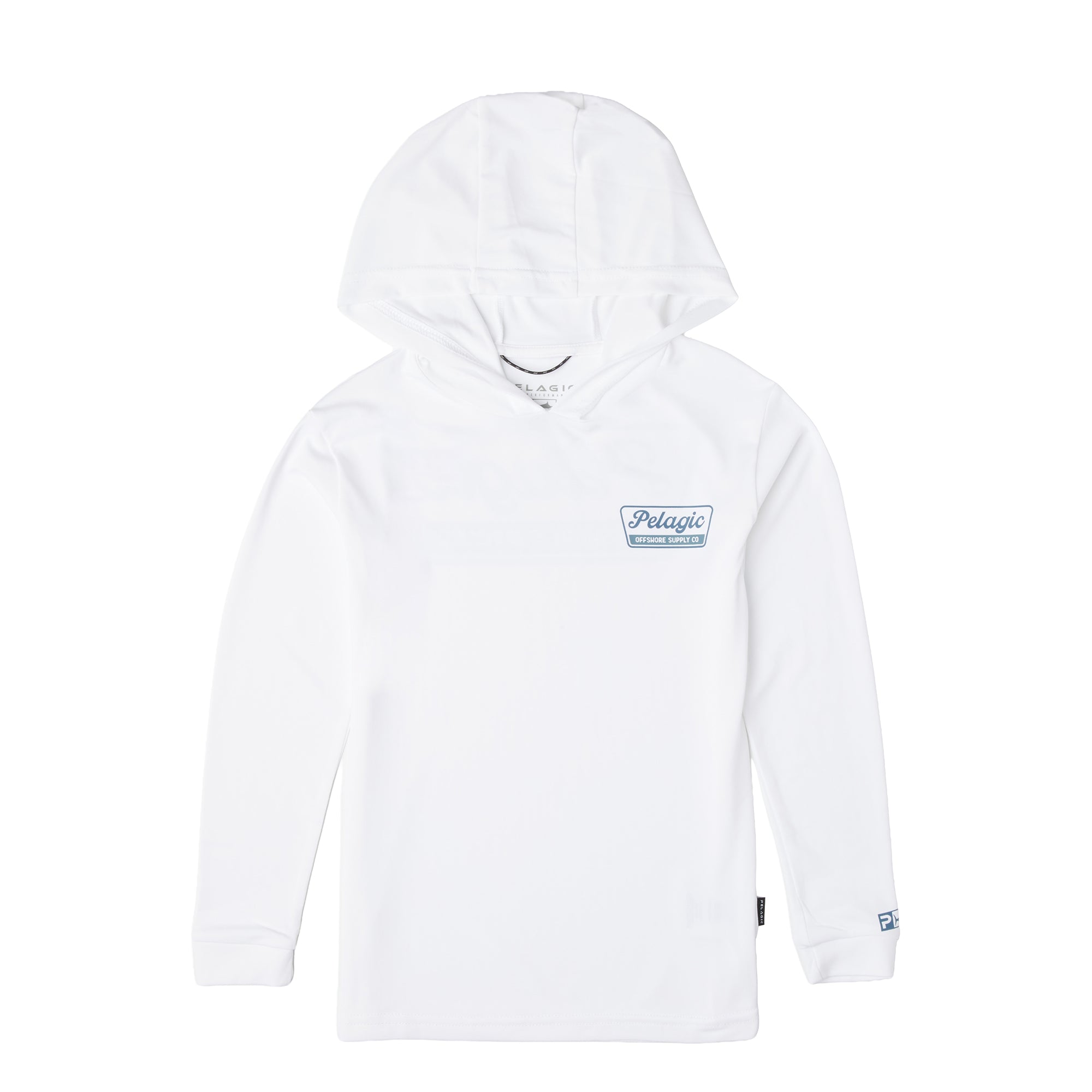 PELAGIC Kid's Hooded Fishing Shirt - Kid's Aquatek Dockline