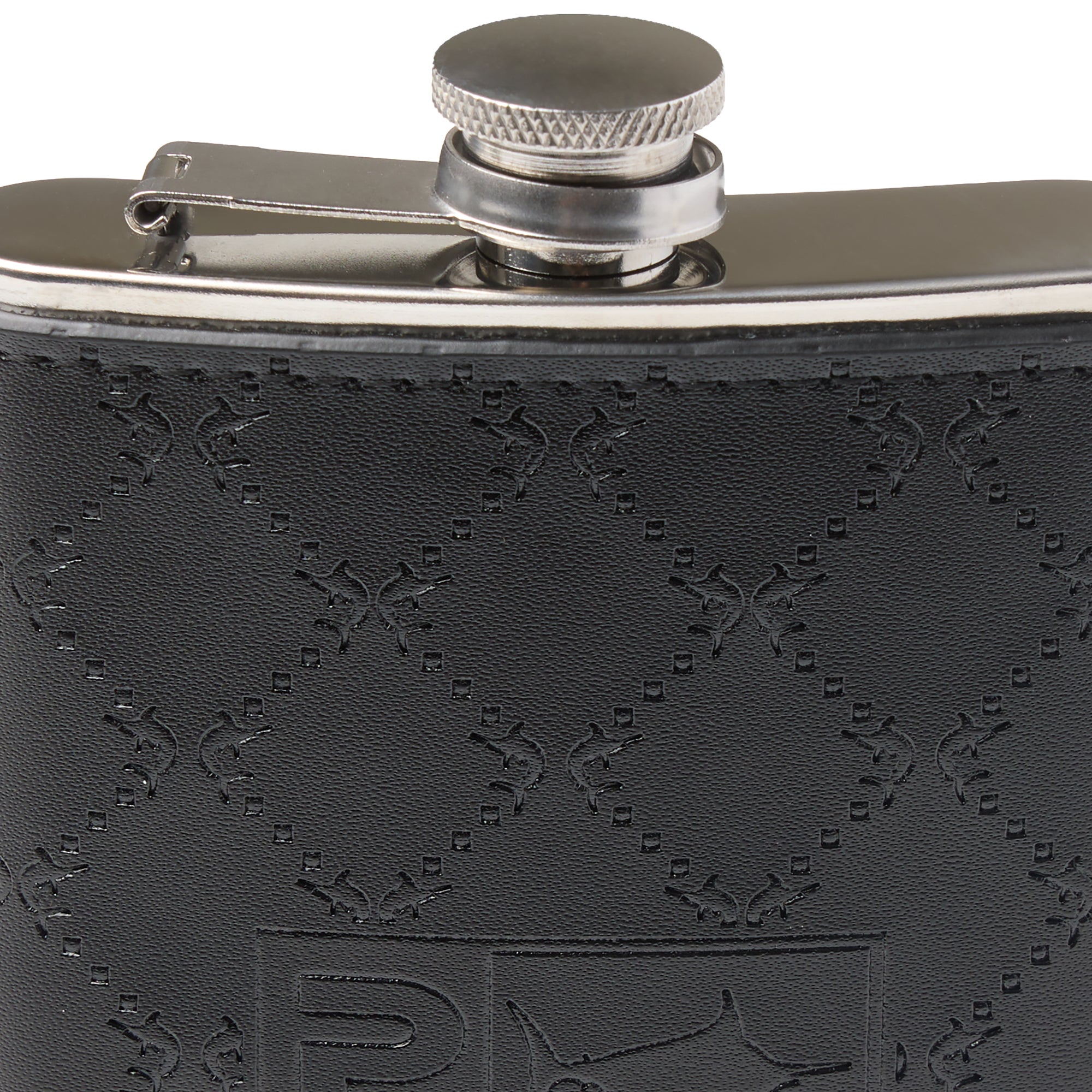 Charter 8oz Leatherbound Flask Insulated Stainless Cup