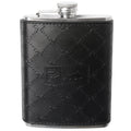 View Charter 8oz Leather Flask in Black