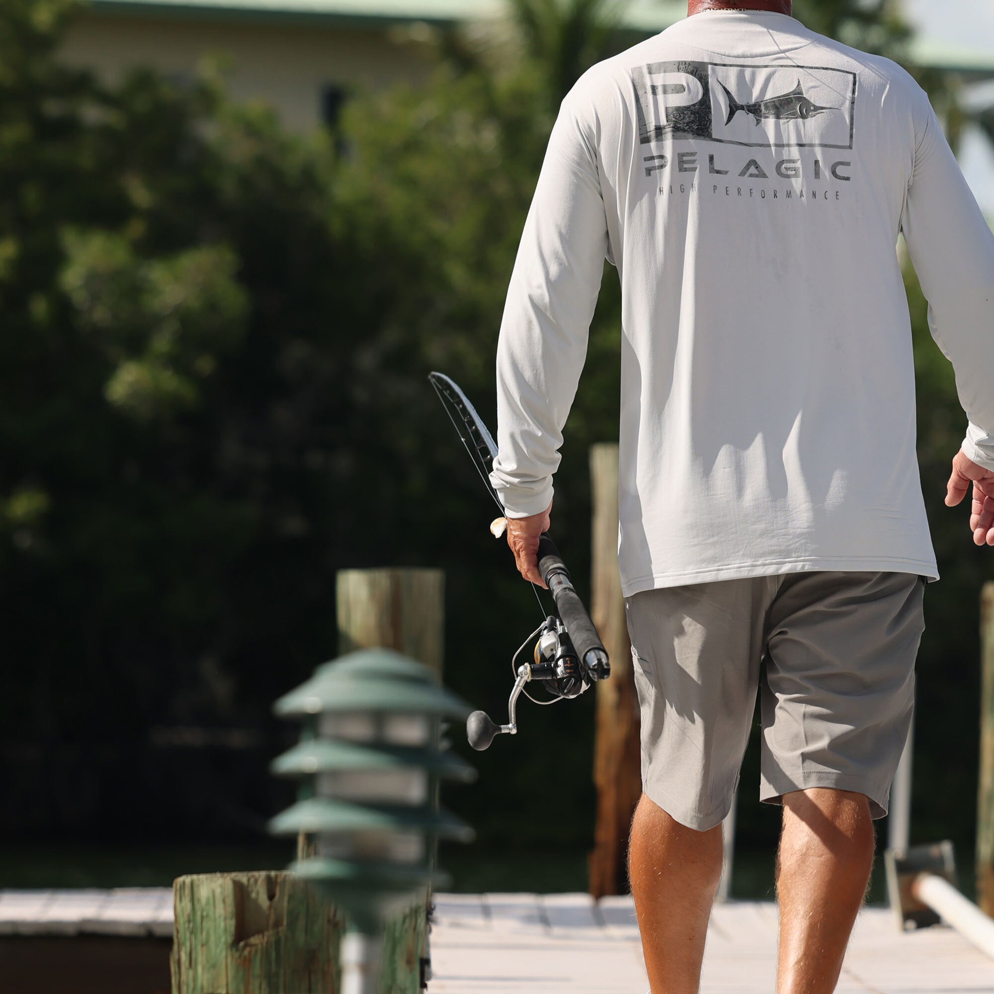 Pelagic Mako Hybrid Fishing Shorts for Men