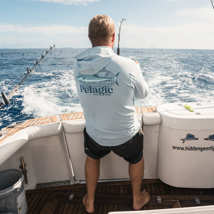 Vaportek Worldwide Wahoo Hooded Fishing Shirt