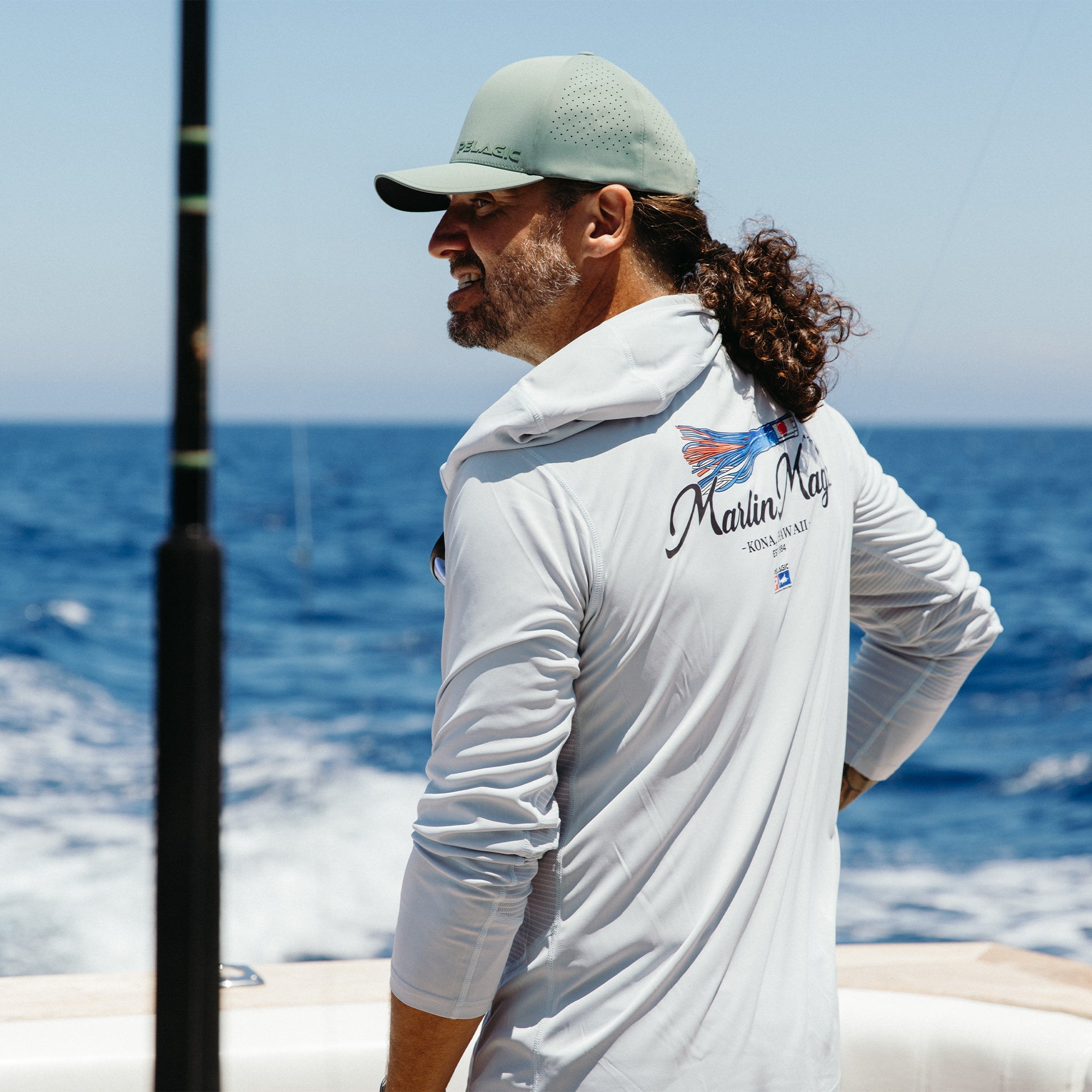 Vaportek Marlin Magic Hooded Fishing Shirt