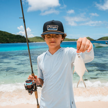Youth Aquatek Youth Hooded Fishing Shirt