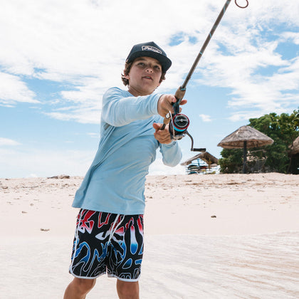 Youth Aquatek Goione Tuna Youth Fishing Shirt