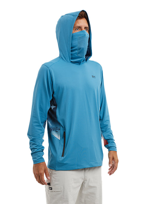 Hooded fishing sun shirt hotsell