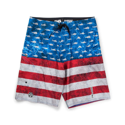 Sharkskin Americamo Fishing Shorts - Kid's Boardshorts