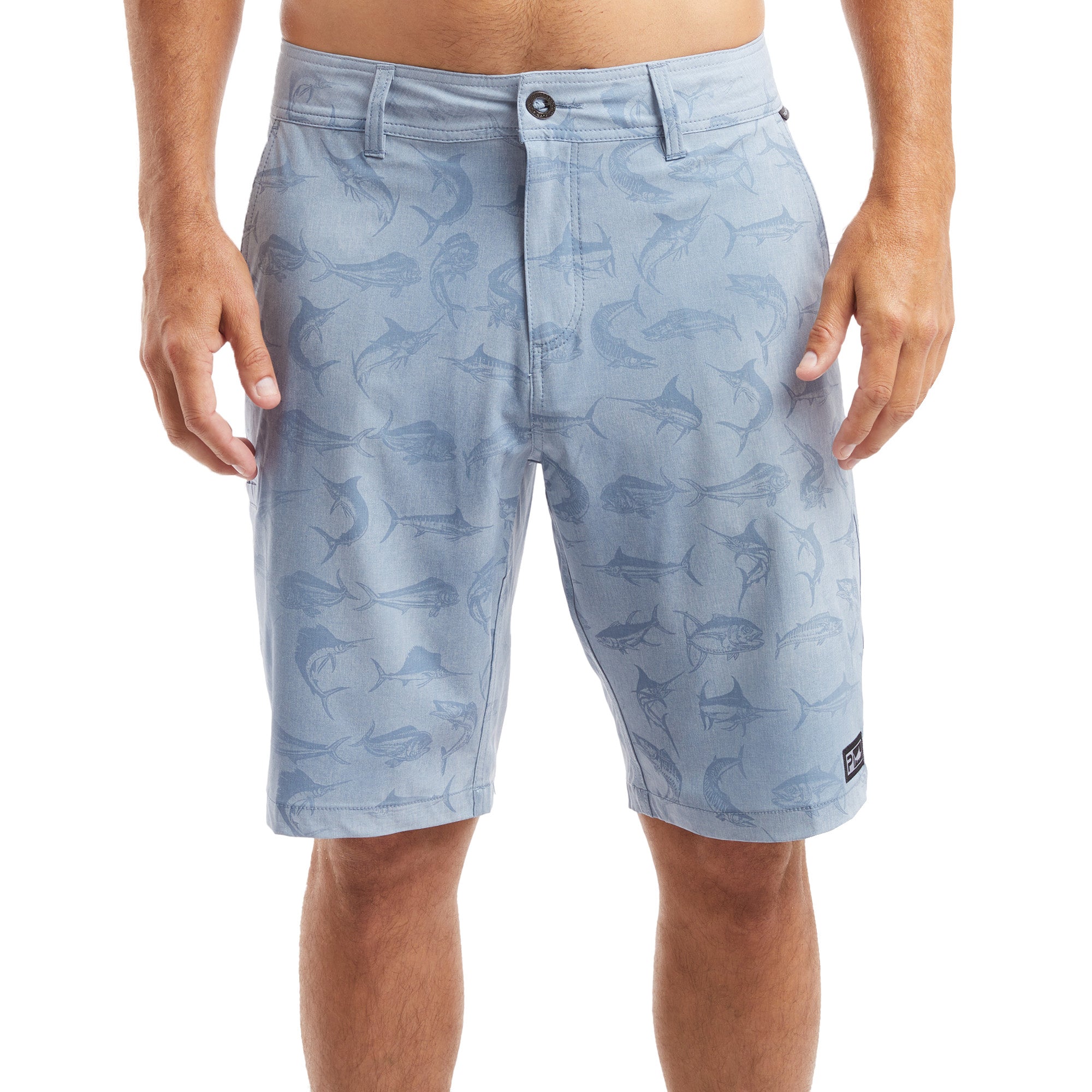 Pelagic Deep Sea Hybrid Shorts Slate / 34