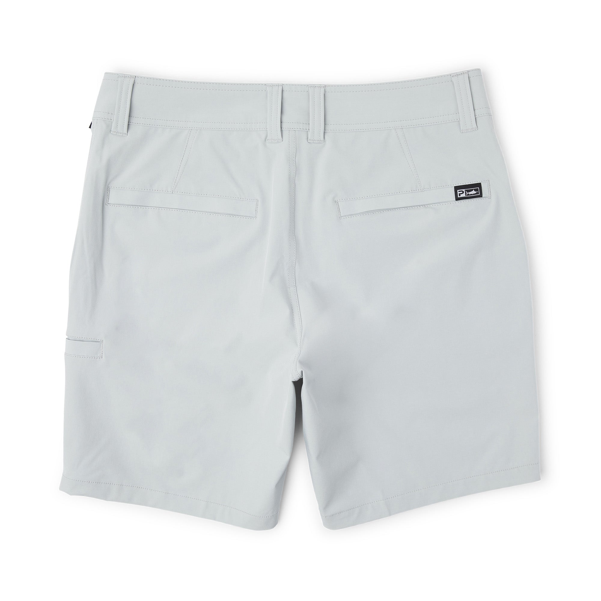 Pelagic Mako Hybrid Shorts 18 36 / Light Grey