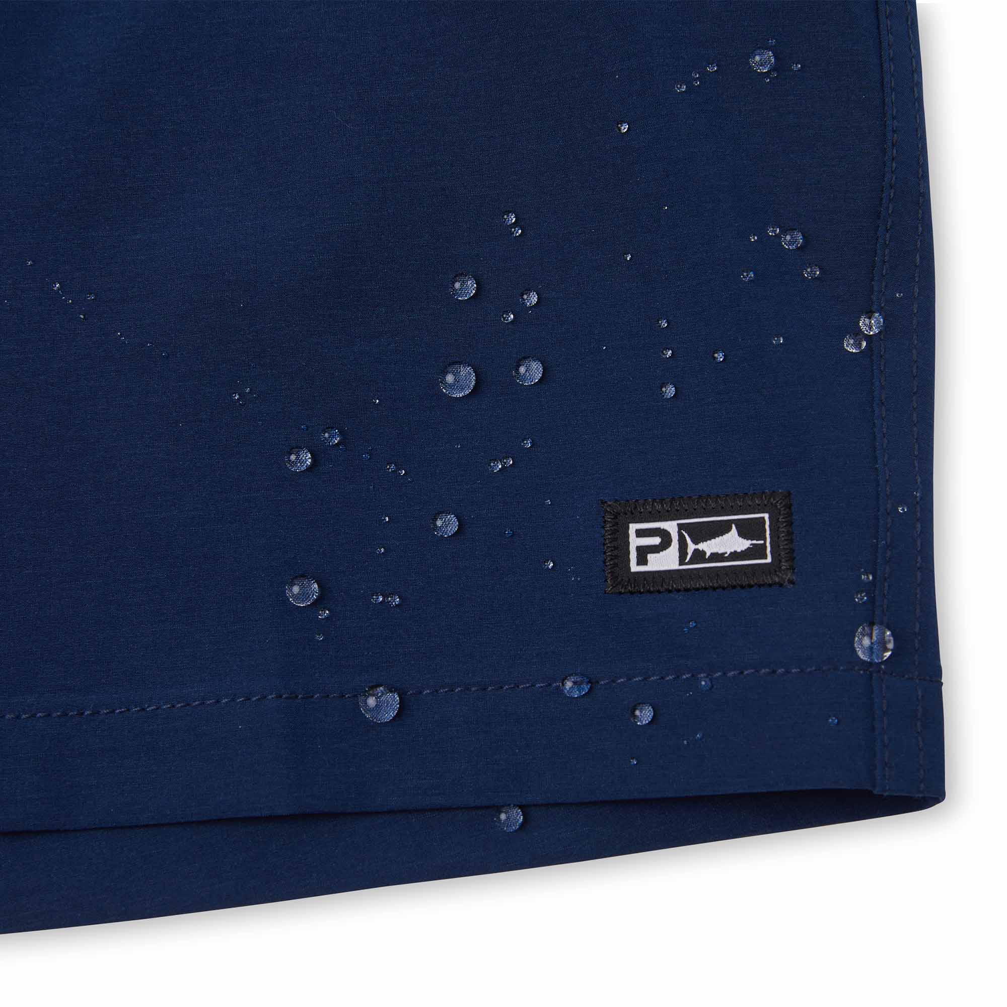 Short hybride Pelagic OceanFlex femme taille 12 bleu performance pêche Short hybride Pelagic OceanFlex femme taille 12 bleu performance pêche