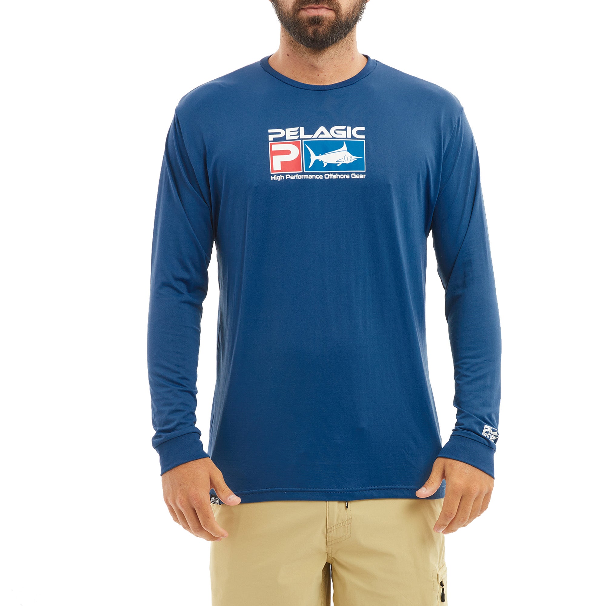 Performance Fishing Shirt Long Sleeve UPF 50+ (OFFSHORE Lure), L
