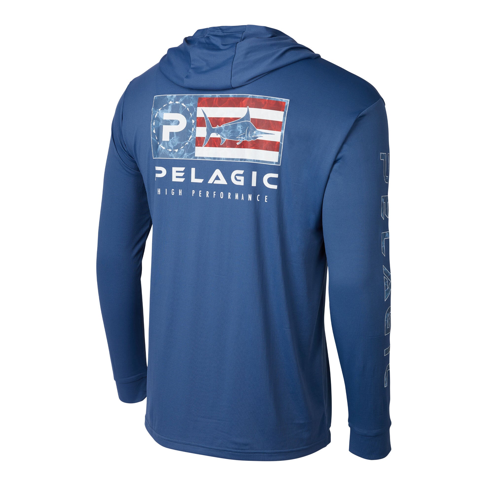 Pelagic Mens Long Sleeve Hooded Fishing Shirt – Big Bite Fishing Shirts