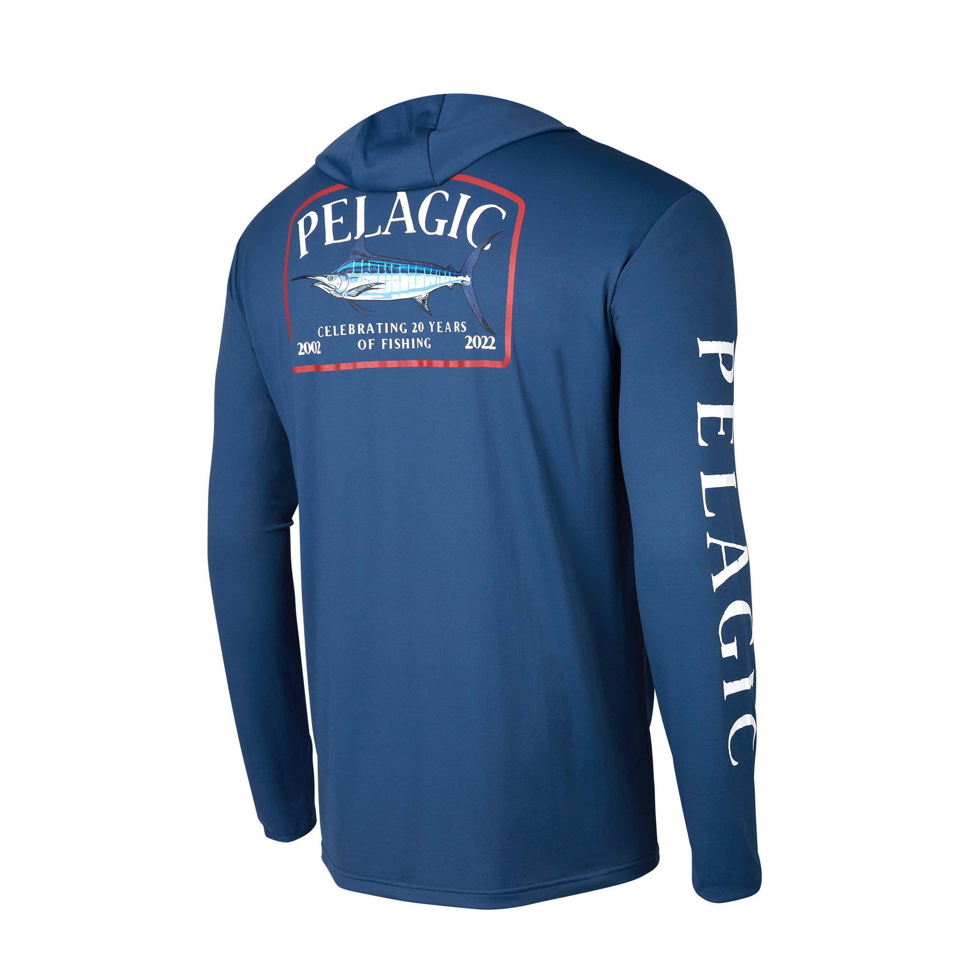 Pelagic Long Sleeve Hooded Fishing Shirt - Bigbitefishingshirts – Big Bite  Fishing Shirts