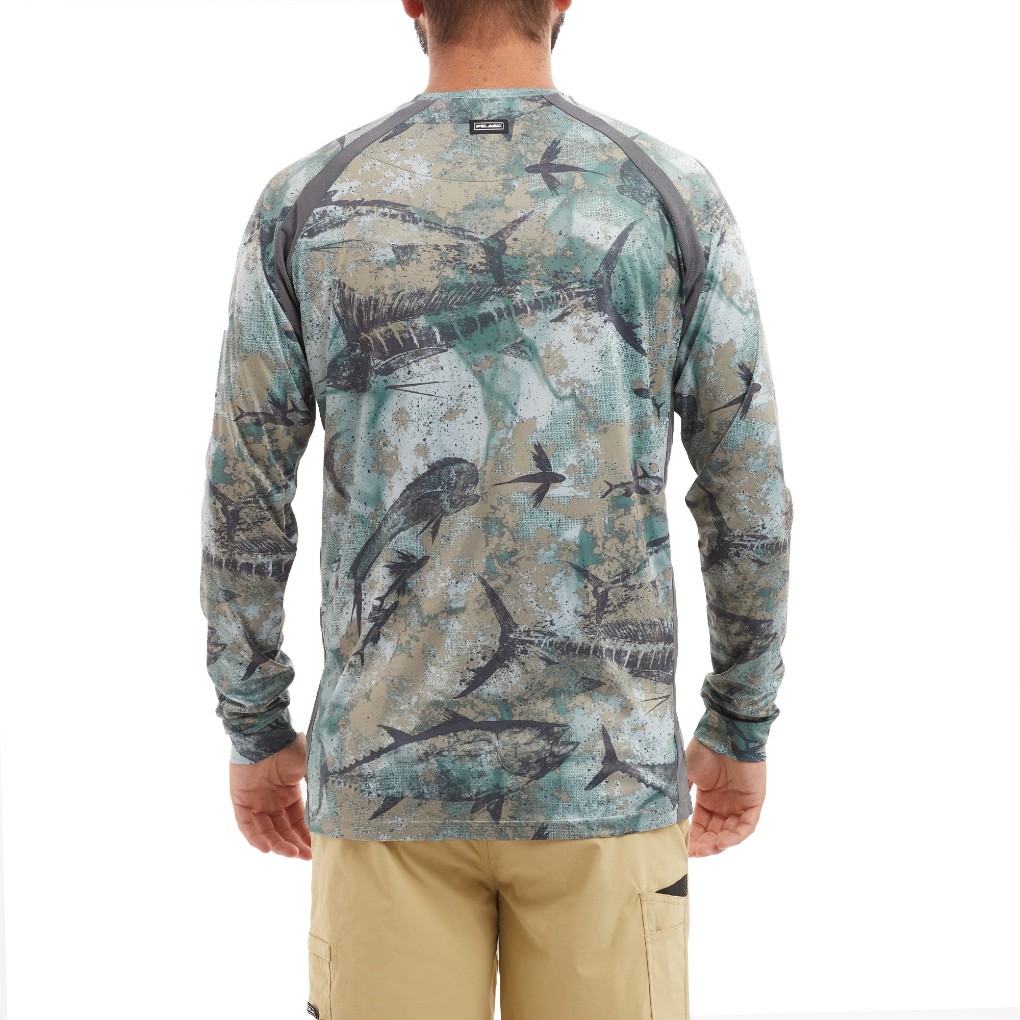 Huk Youth Pursuit Long Sleeve Shirt Camo Vented, India