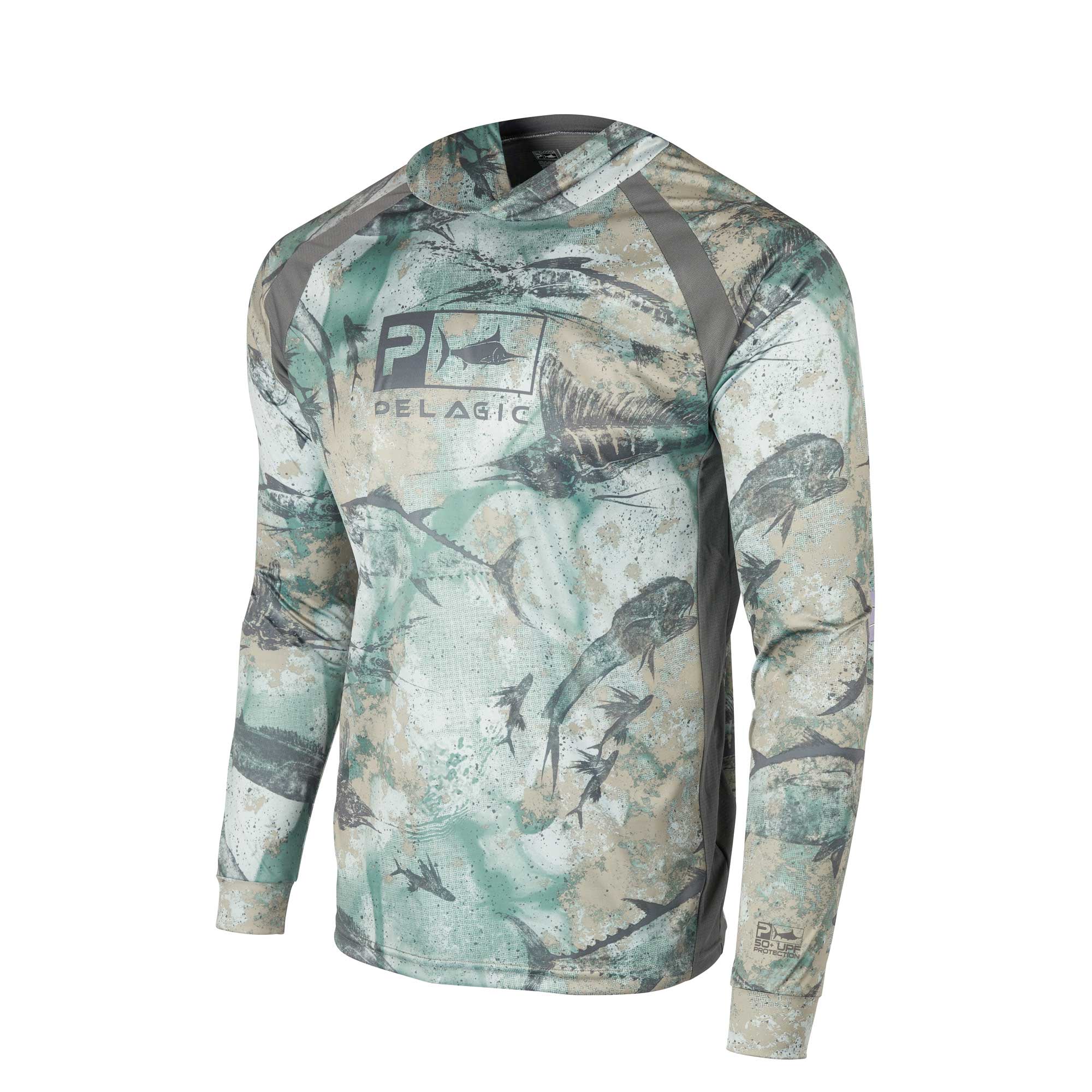 Pelagic Aquatek Deluxe Hooded Fishing Shirt 2X-Large