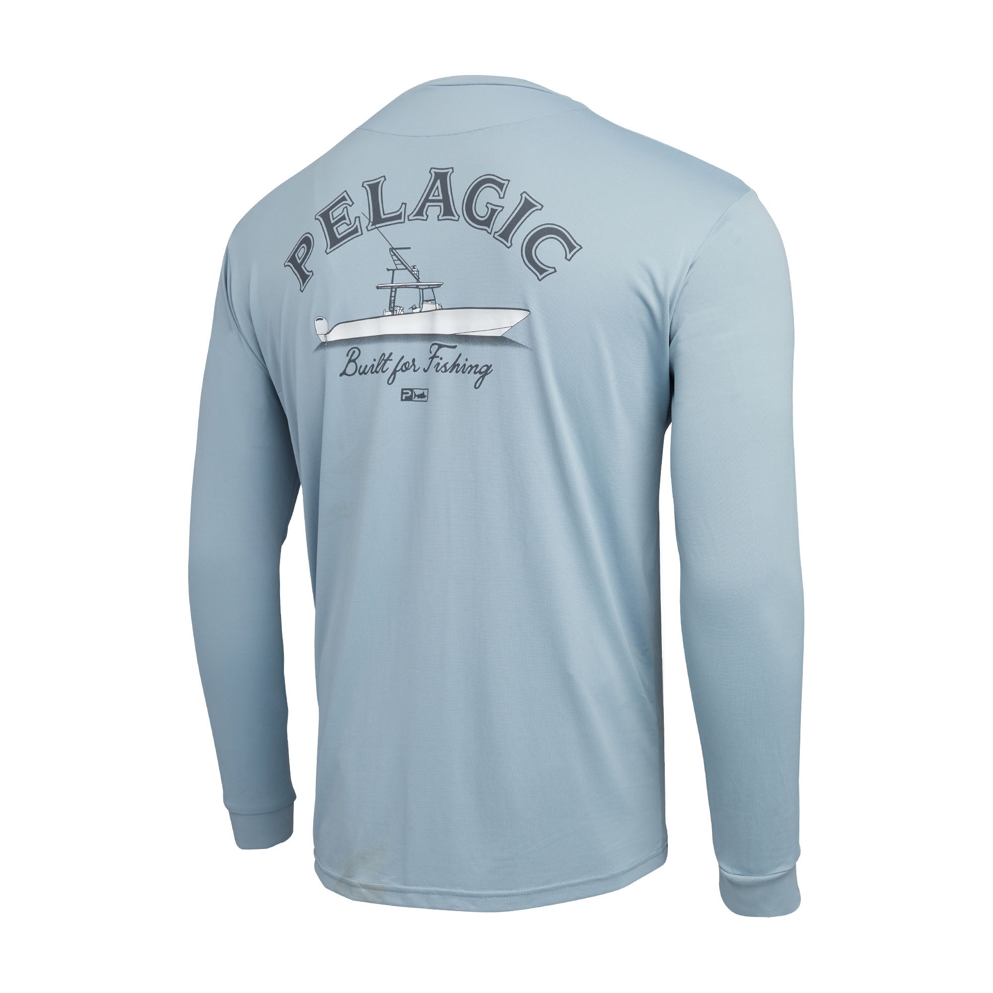 Pelagic Aquatek Game Fish Shirt, white, Fly Fishing
