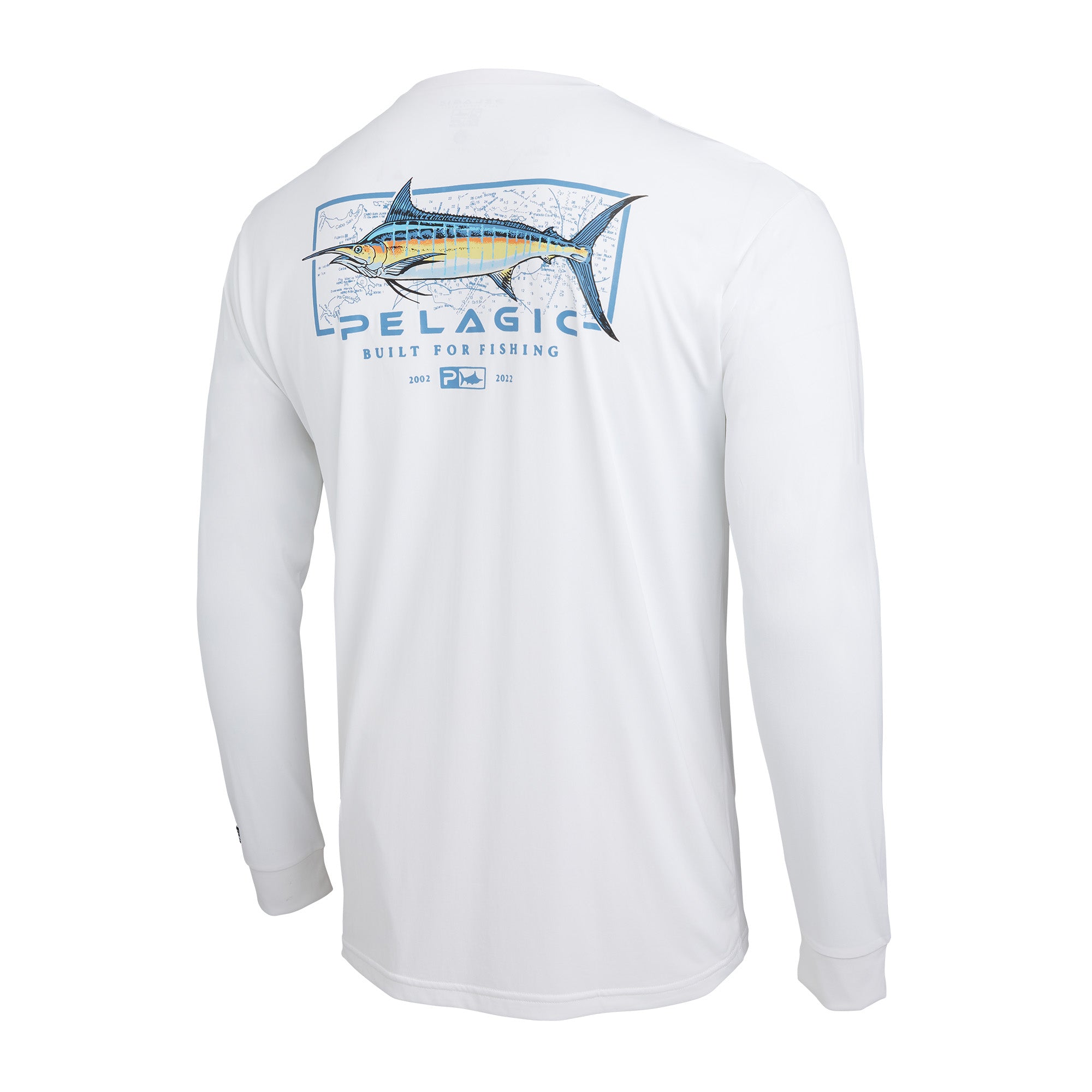 Bill Fish Gear Mens Long Sleeve Fishing Hoodie Shirts Fishing