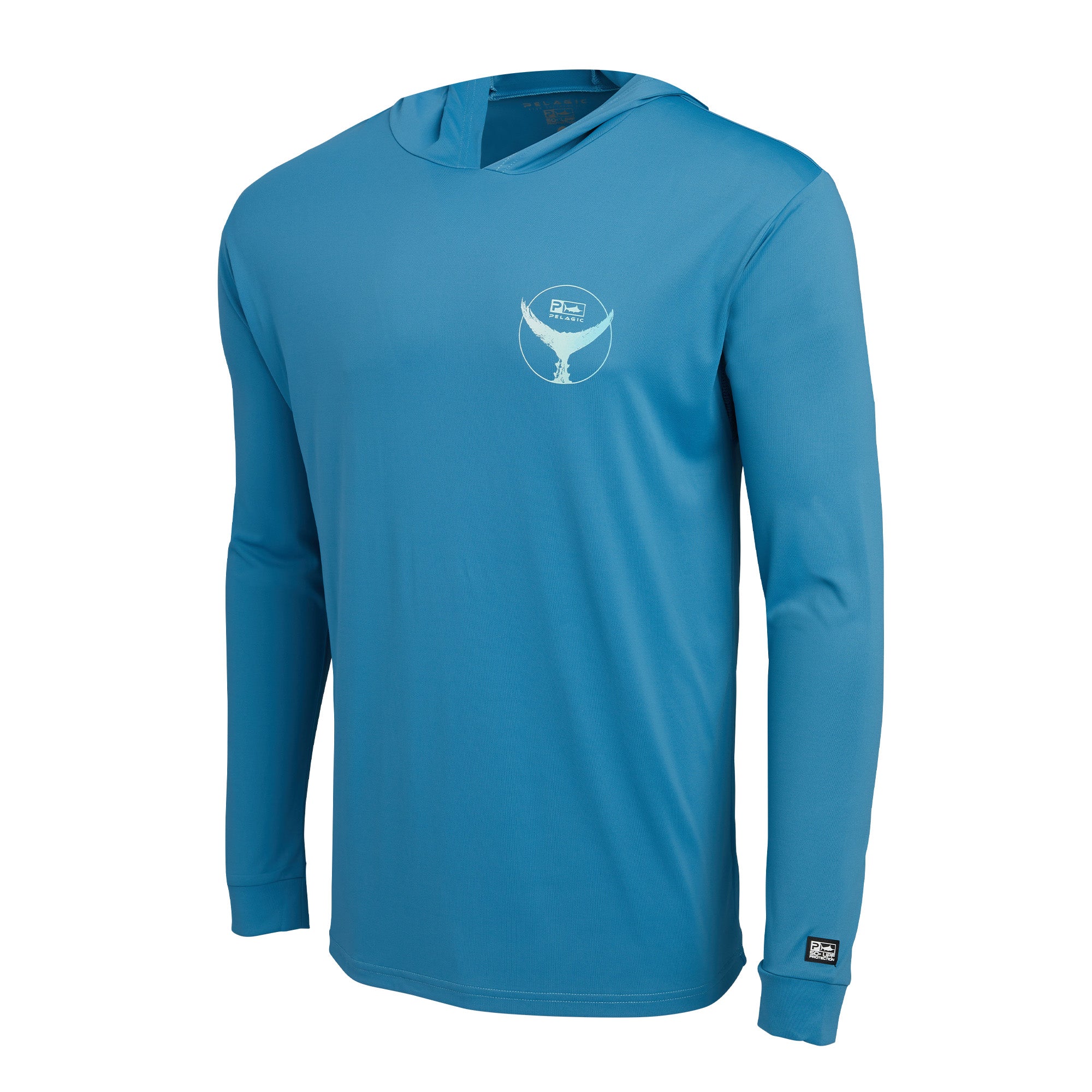 Realtree Men's Gulf Stream Performance Fishing Long Sleeve Shirt, Size: 2XL, Blue