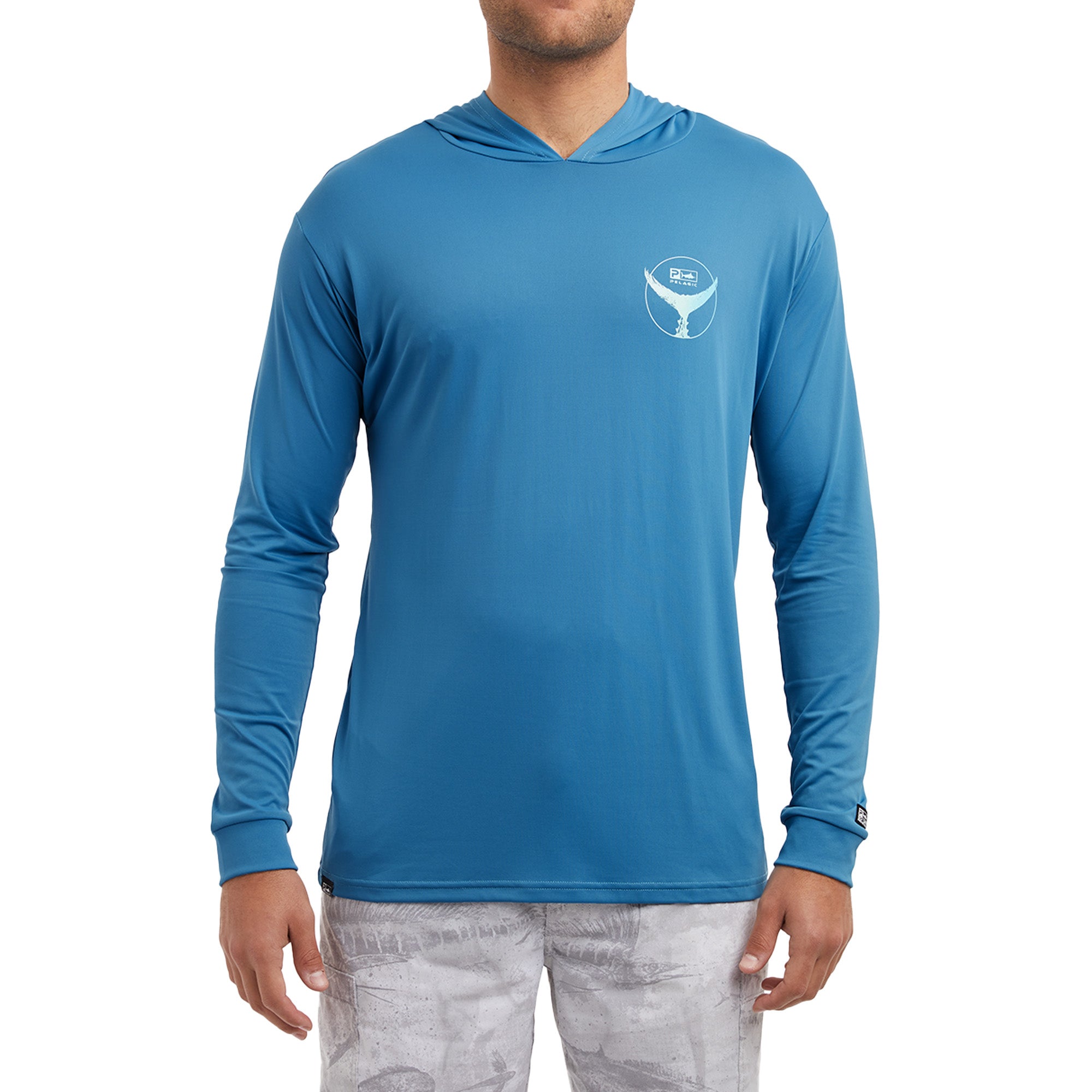 Youth Tails Up UV Fishing Shirt (8-20)