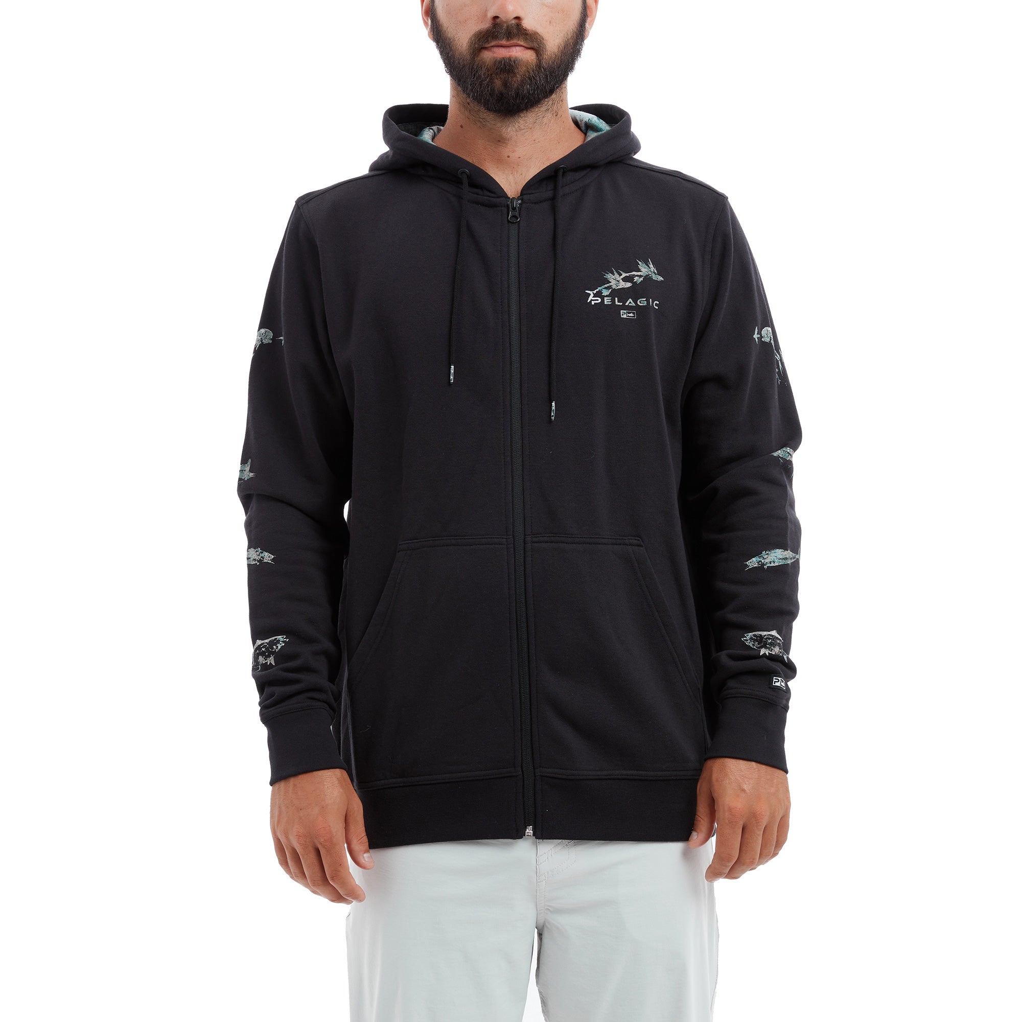 Fishing zip up hoodies on sale