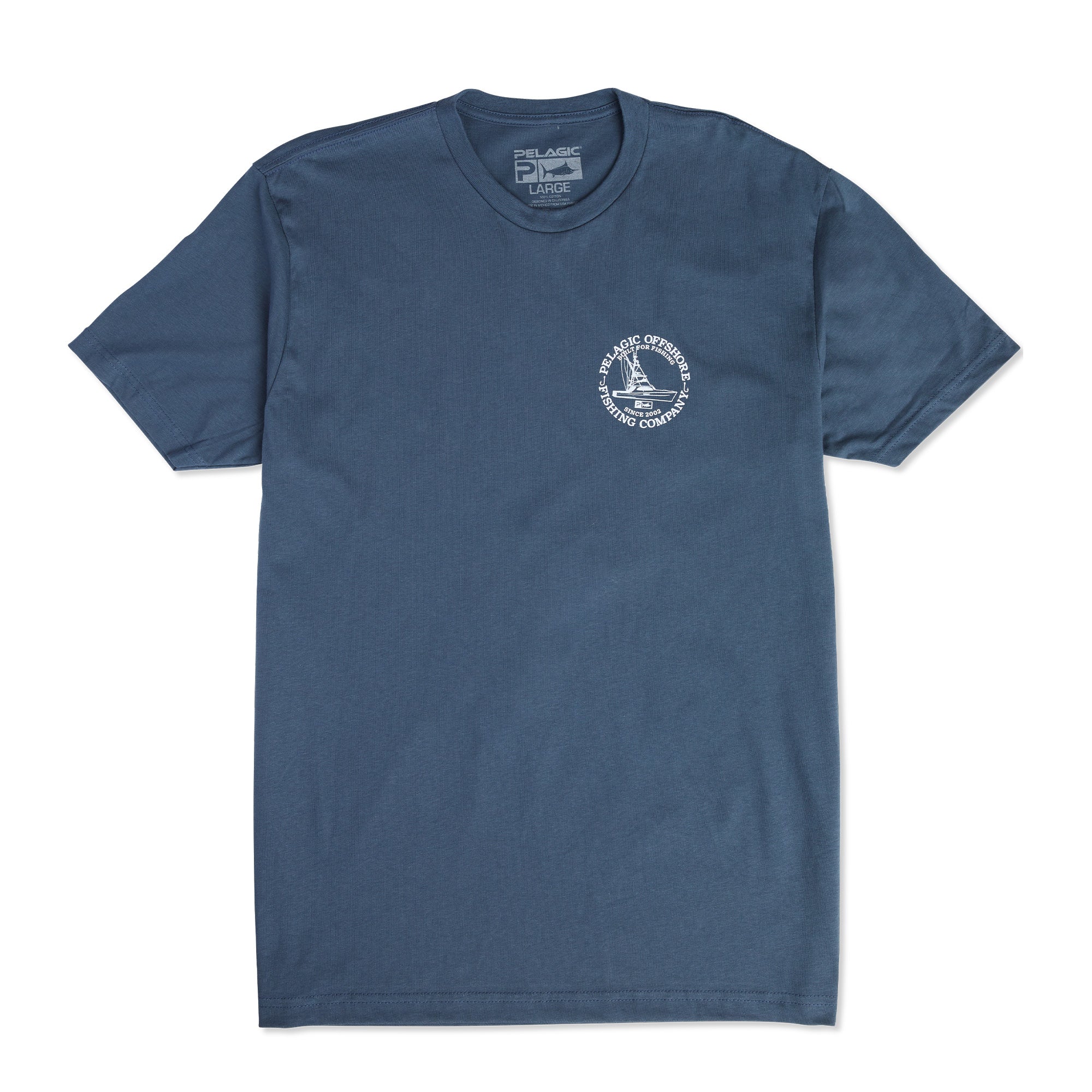 Newport Blue Fishing T-Shirts for Men