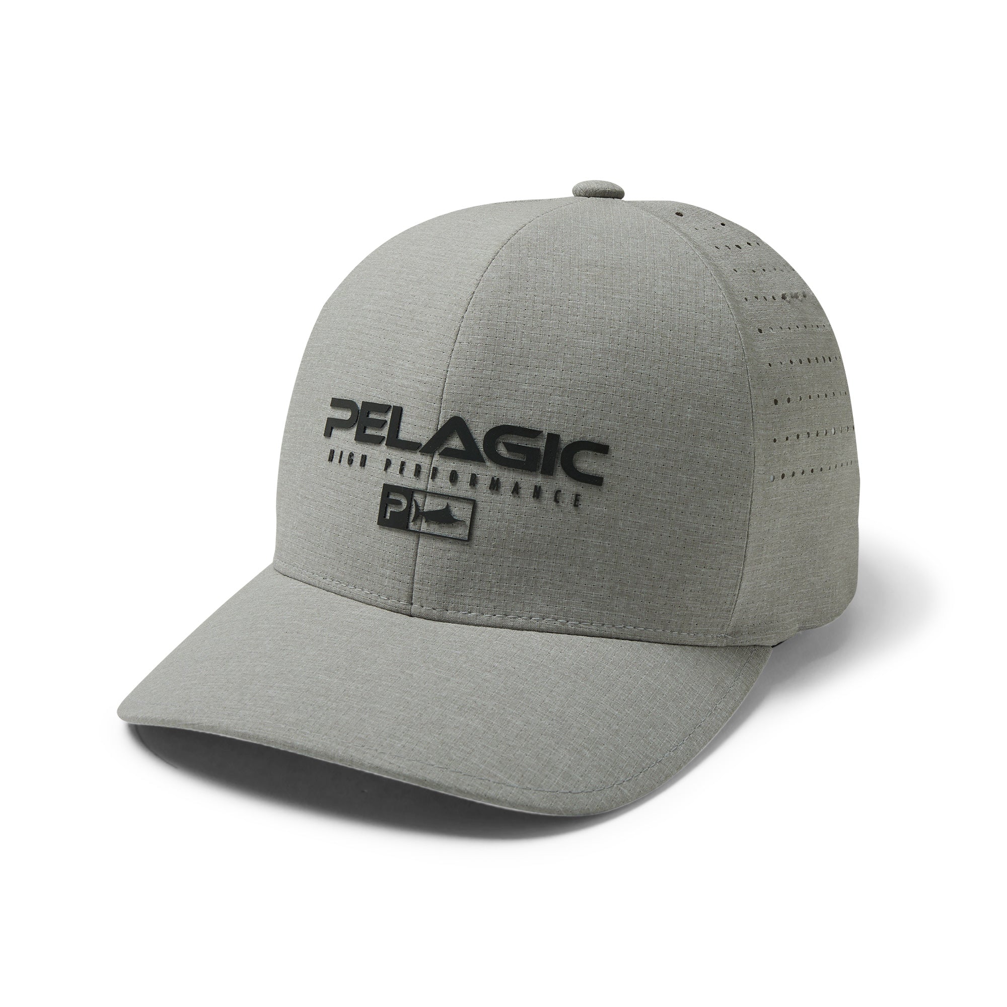Pelagic Delta Flexfit Heathered Hat Grey / L/XL