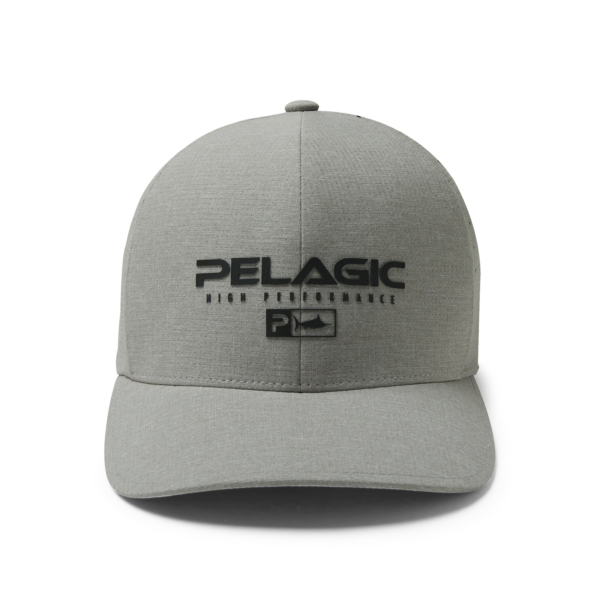 Pelagic Delta Flexfit Heathered Hat Grey / L/XL