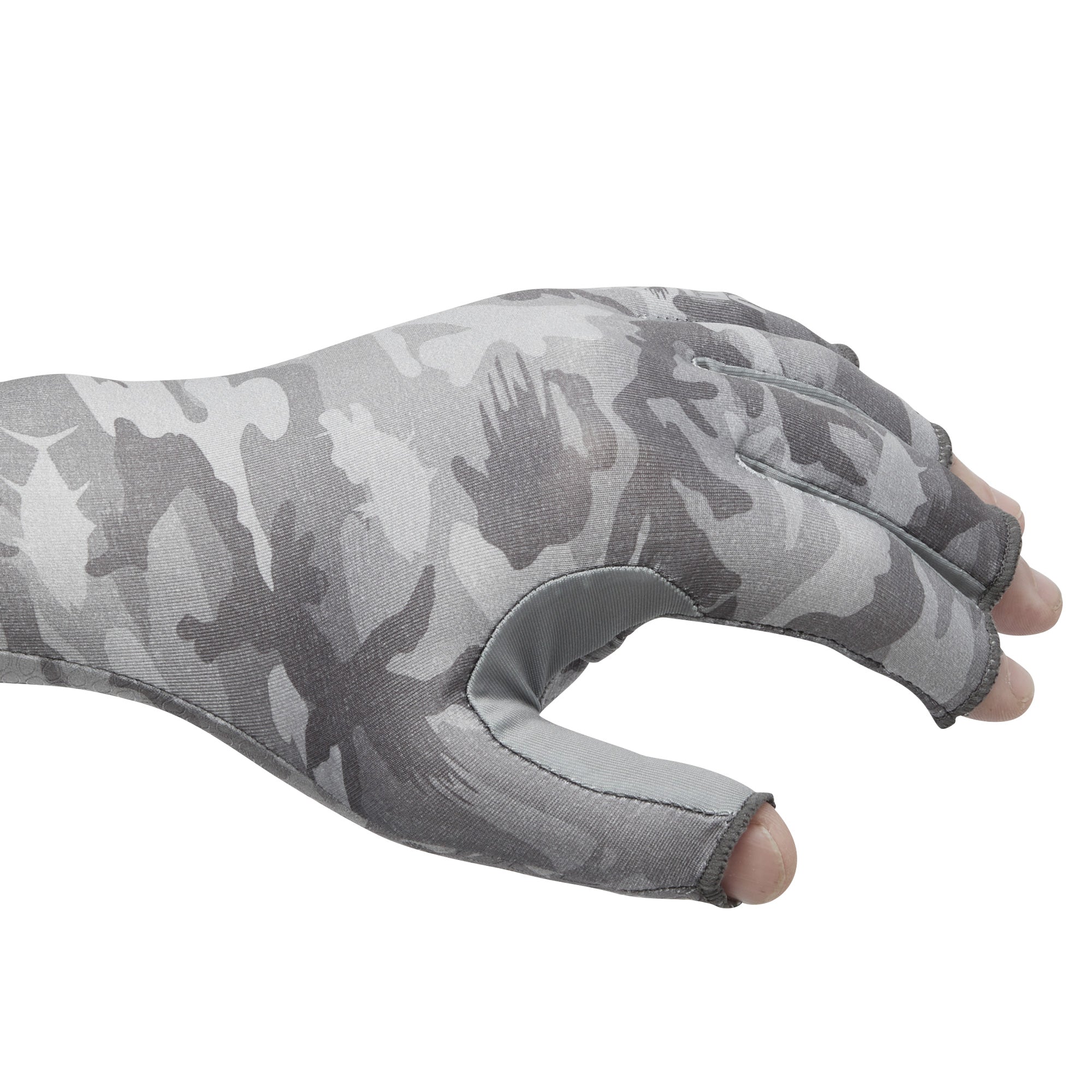 Pelagic Sun Gloves Fishing Gloves Light Grey / L/XL