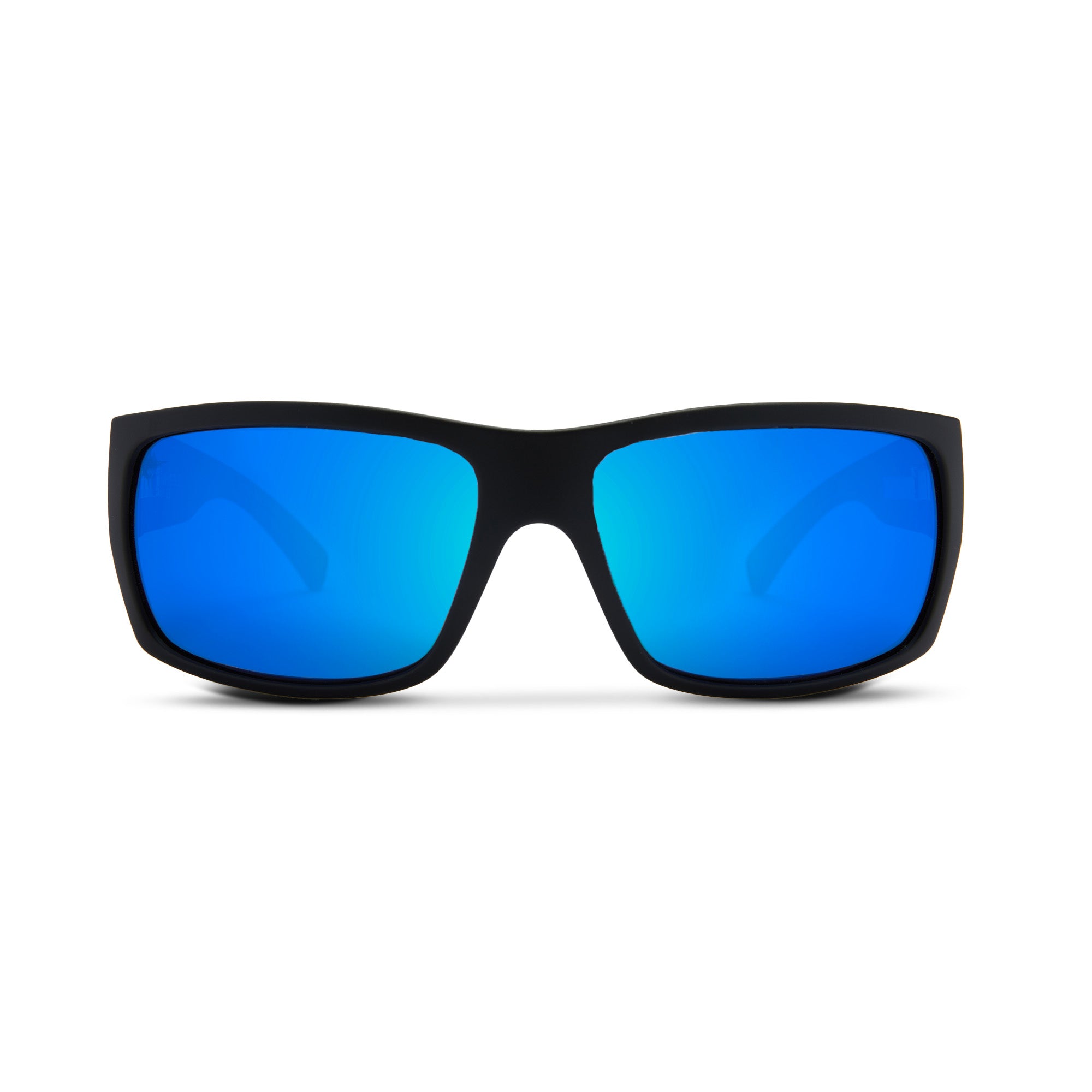 Shadedeye Sport Black with Blue Accent Polarized Sunglasses 85943-16 - The  Home Depot