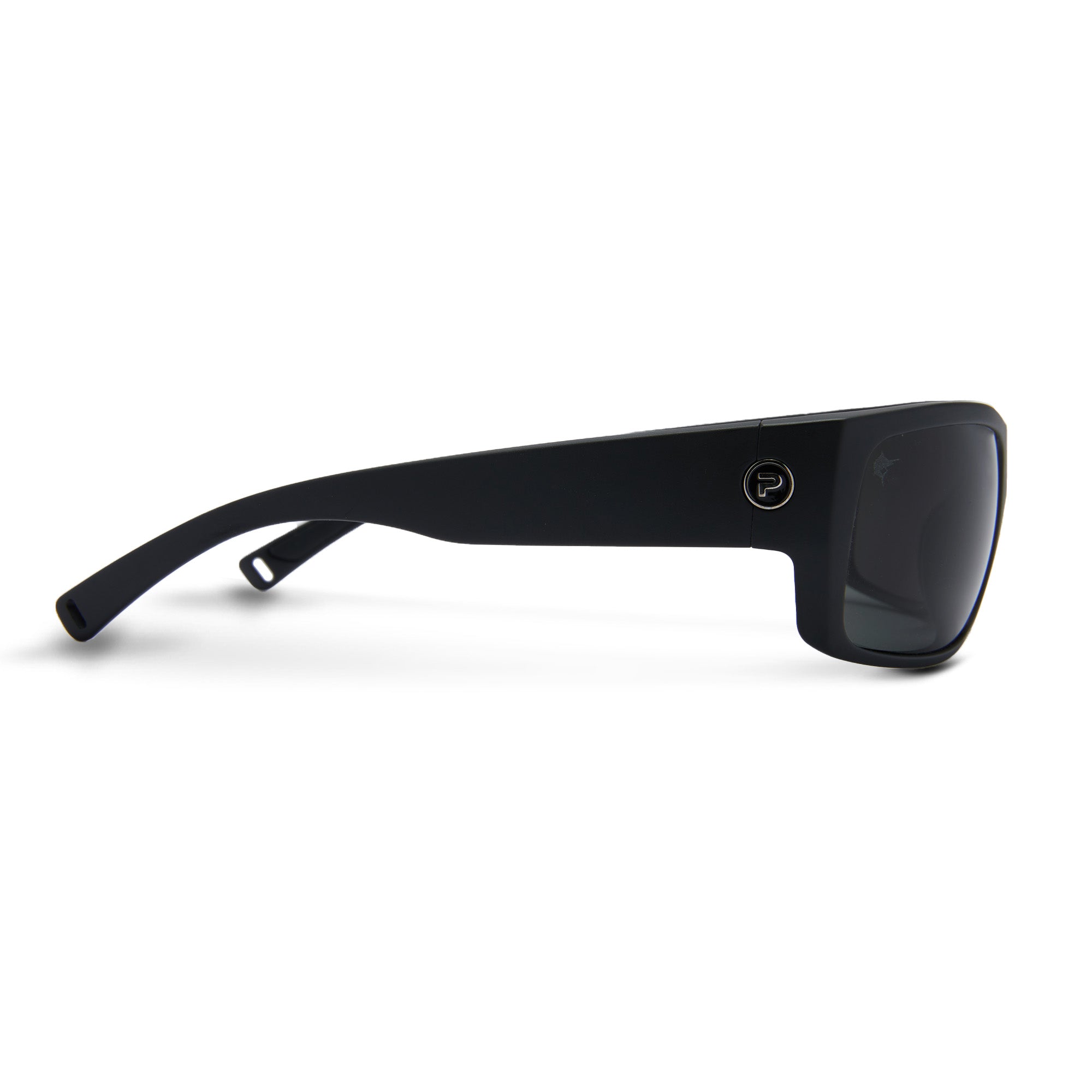 Pelagic Fish Whistle Polarized Sunglasses Black (Grey Glass)