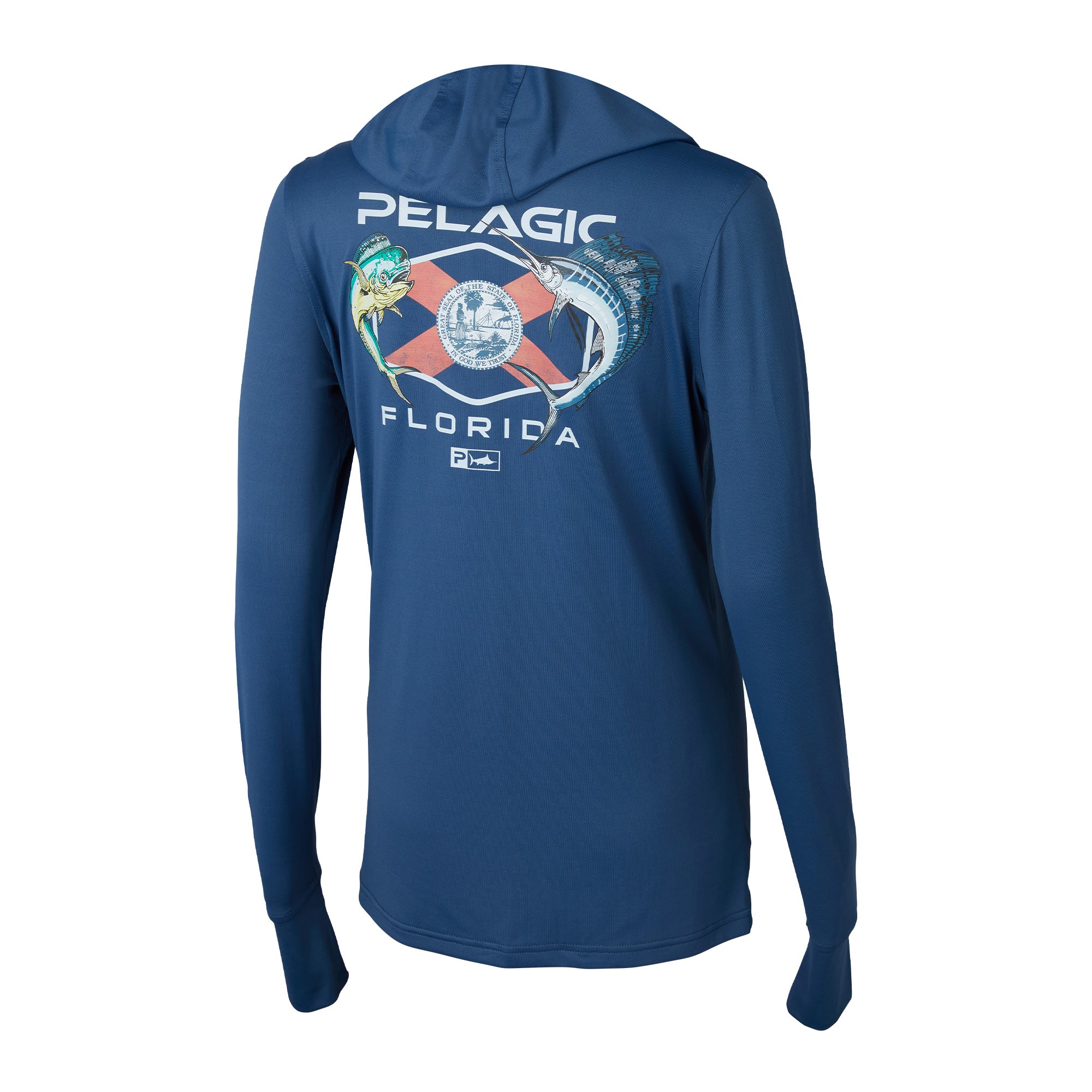pelagic Women Hood Fishing Shirt long sleeve Fishing clothing