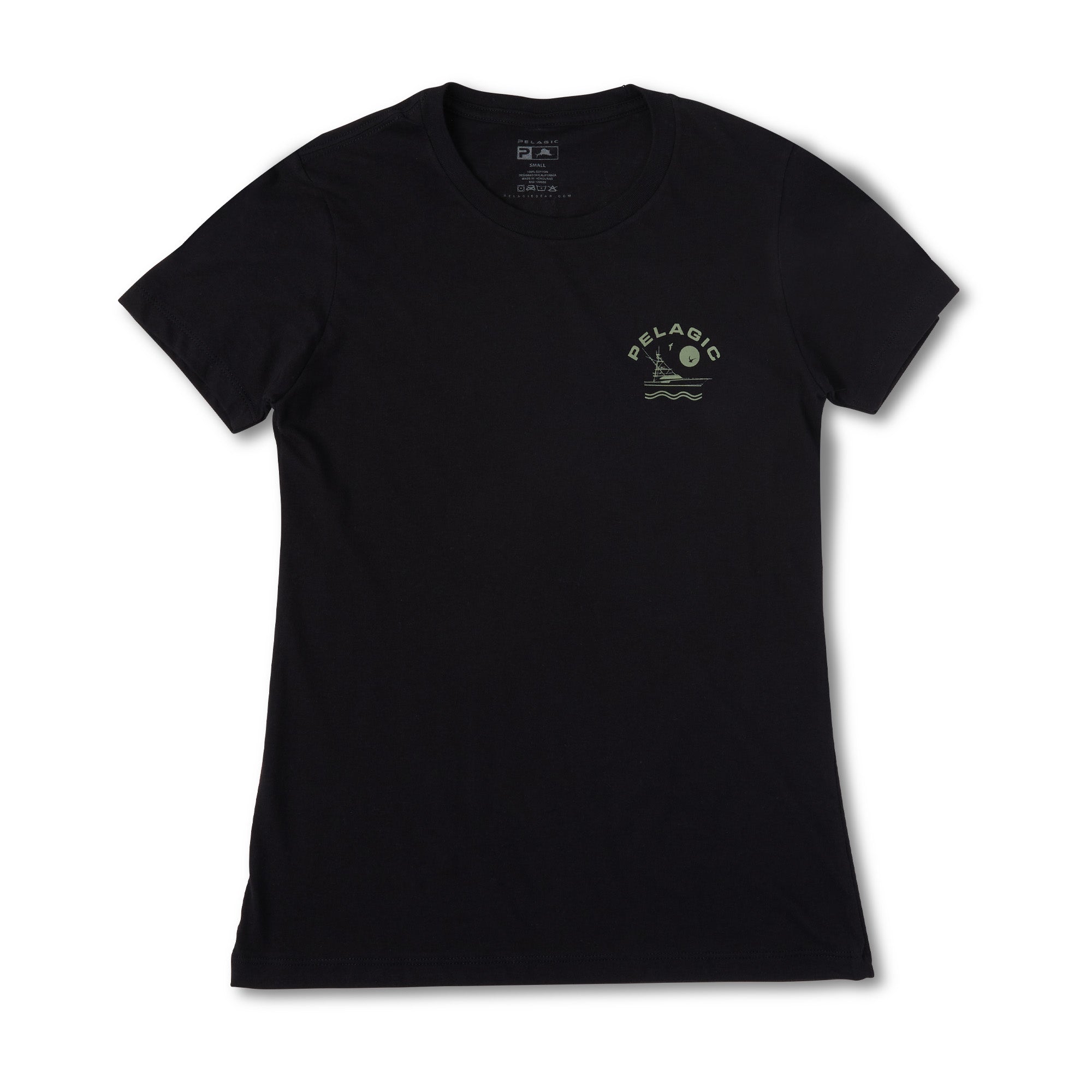 Pelagic W's Quest T-Shirt Black / L