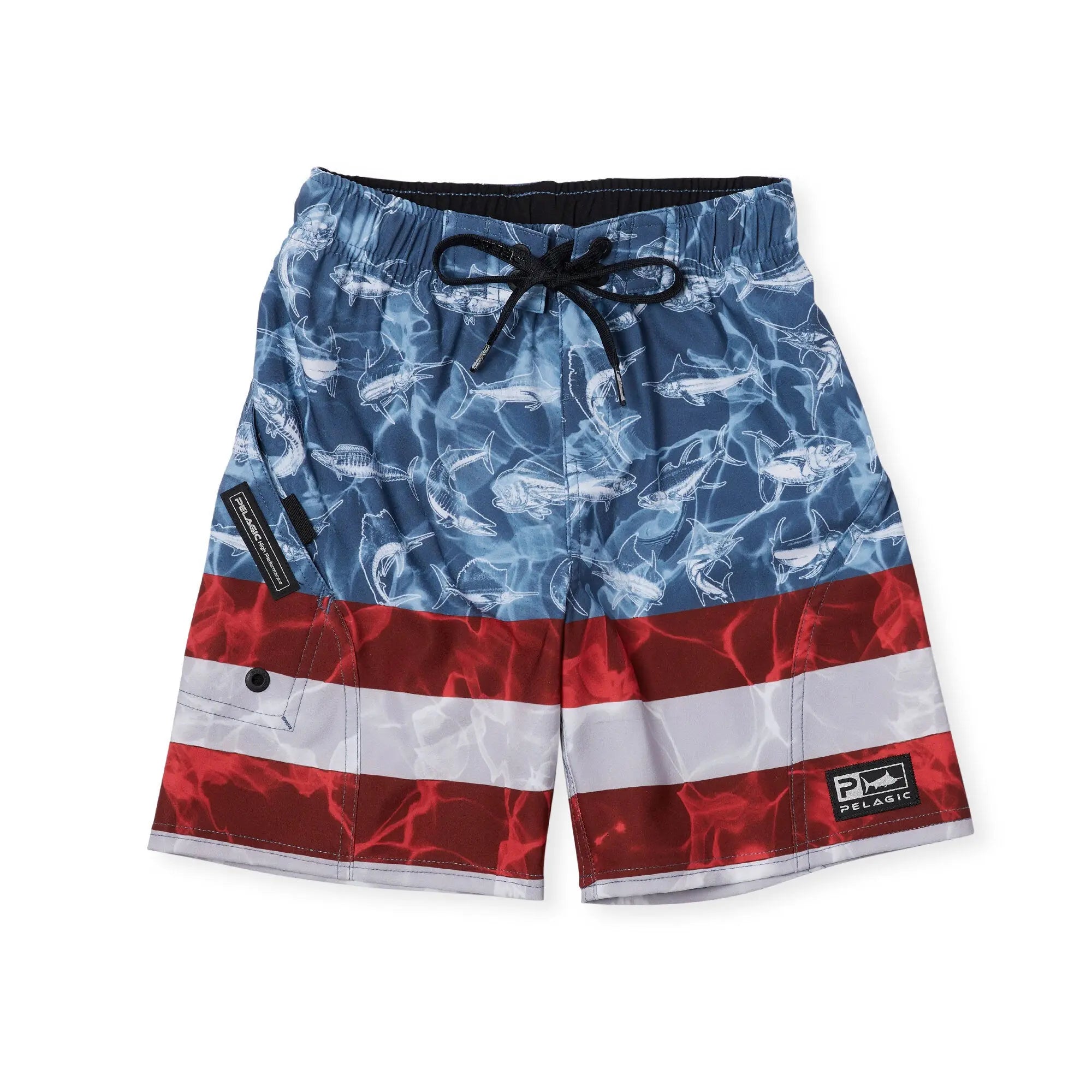AMERICAMO™<br> Kid's Sharkskin Kid's Boardshorts