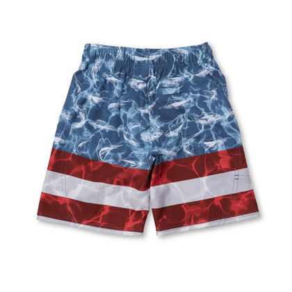 AMERICAMO™<br> Kid's Sharkskin Kid's Boardshorts