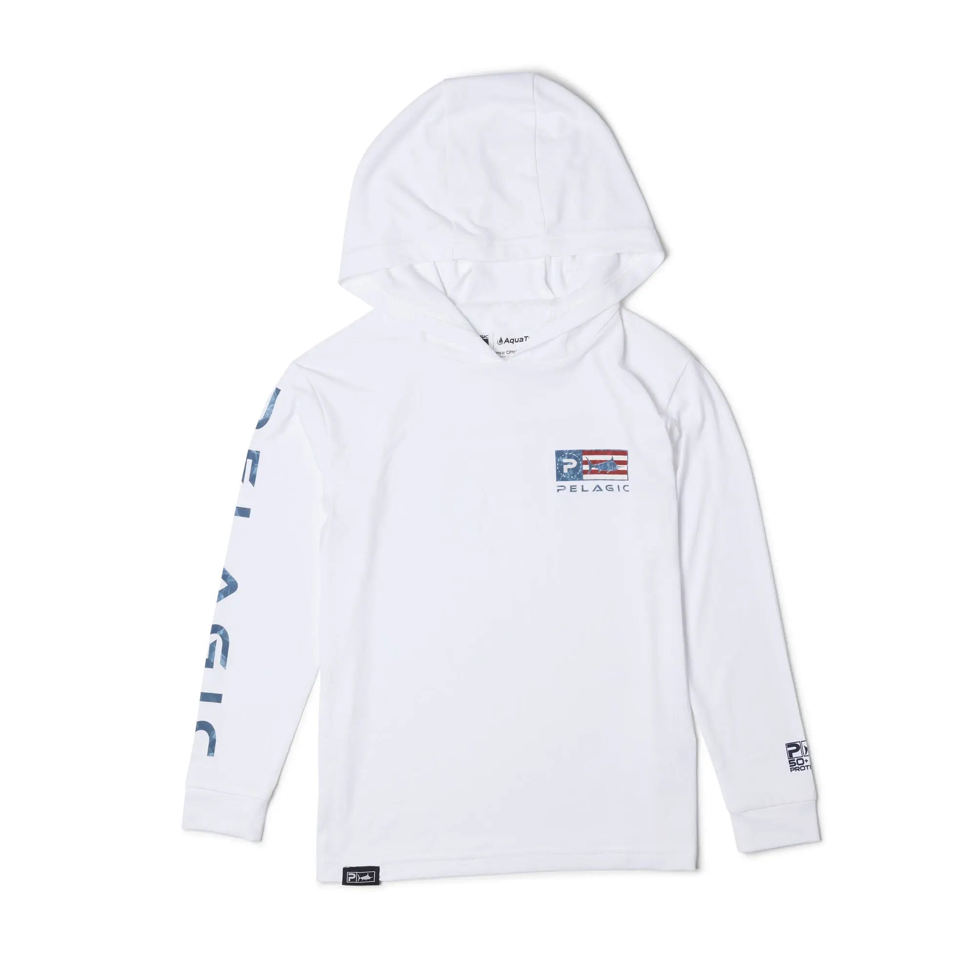 AMERICAMO™<br> Kid's Aquatek Icon Kid's Hooded Fishing Shirt